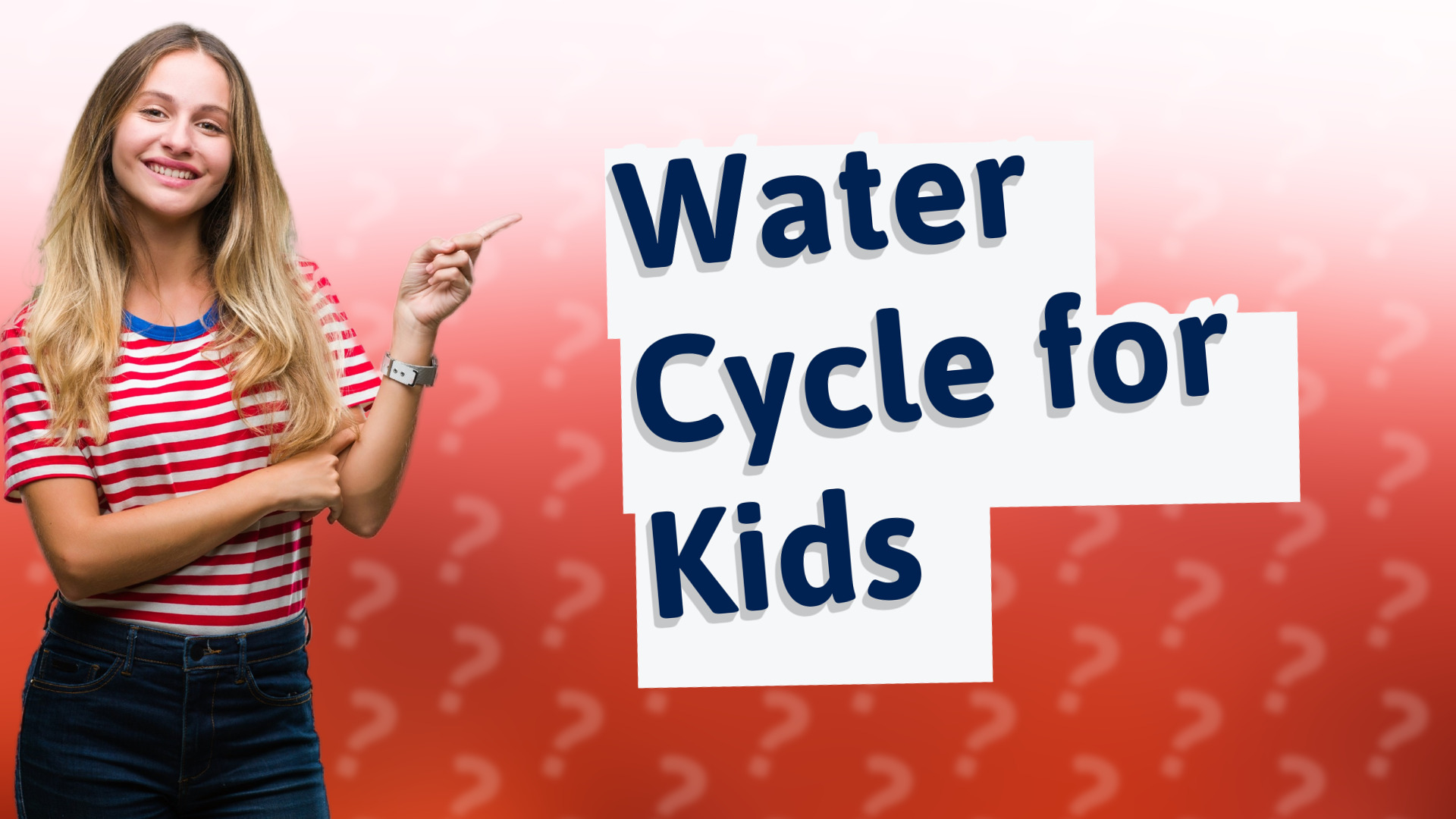 Water Cycle for Kids