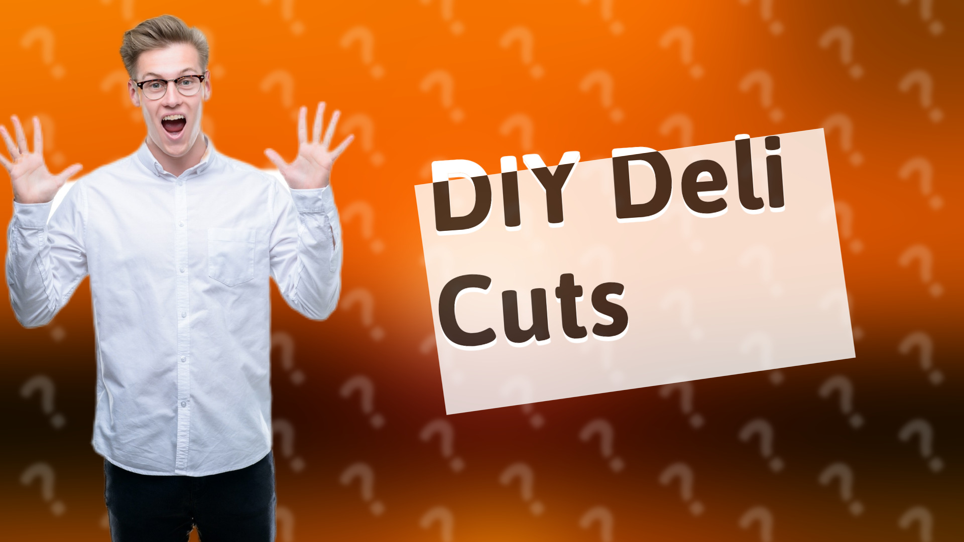 DIY Deli Cuts