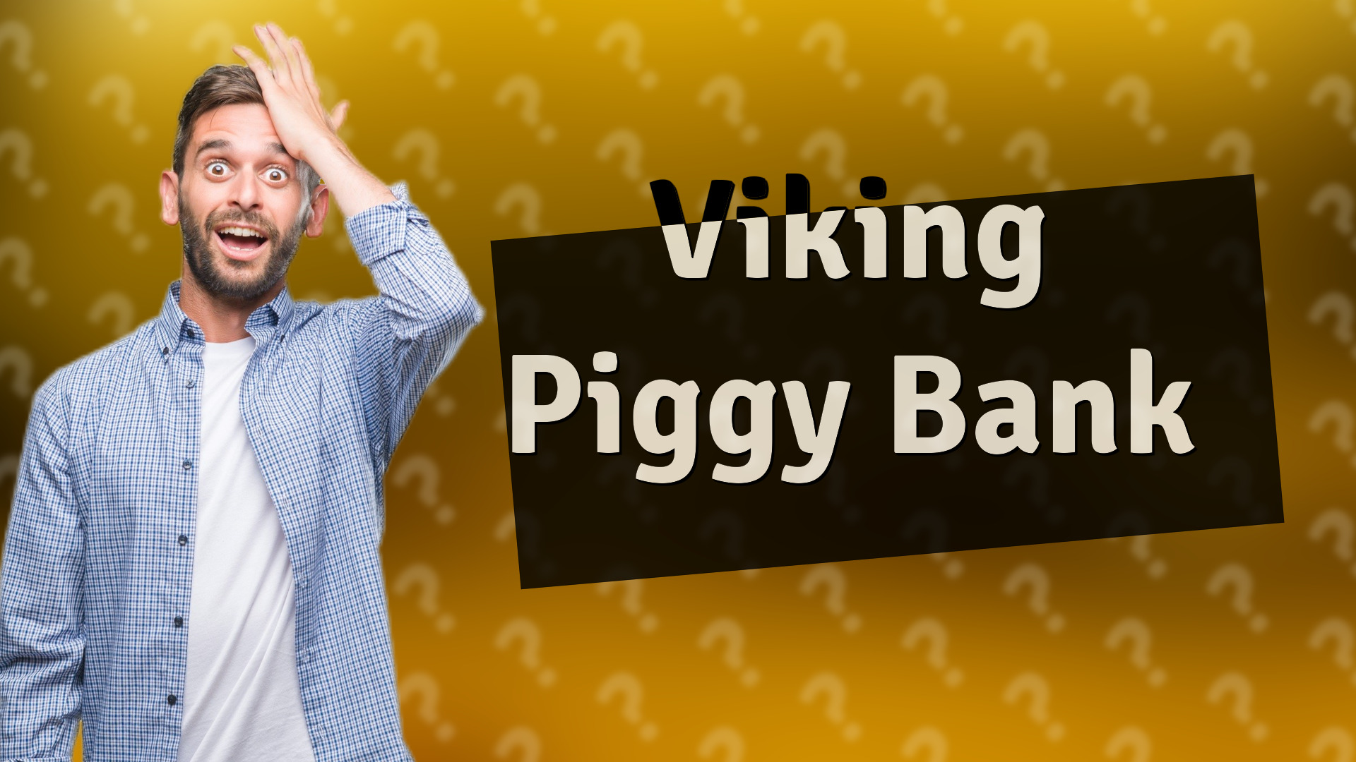 Viking Piggy Bank