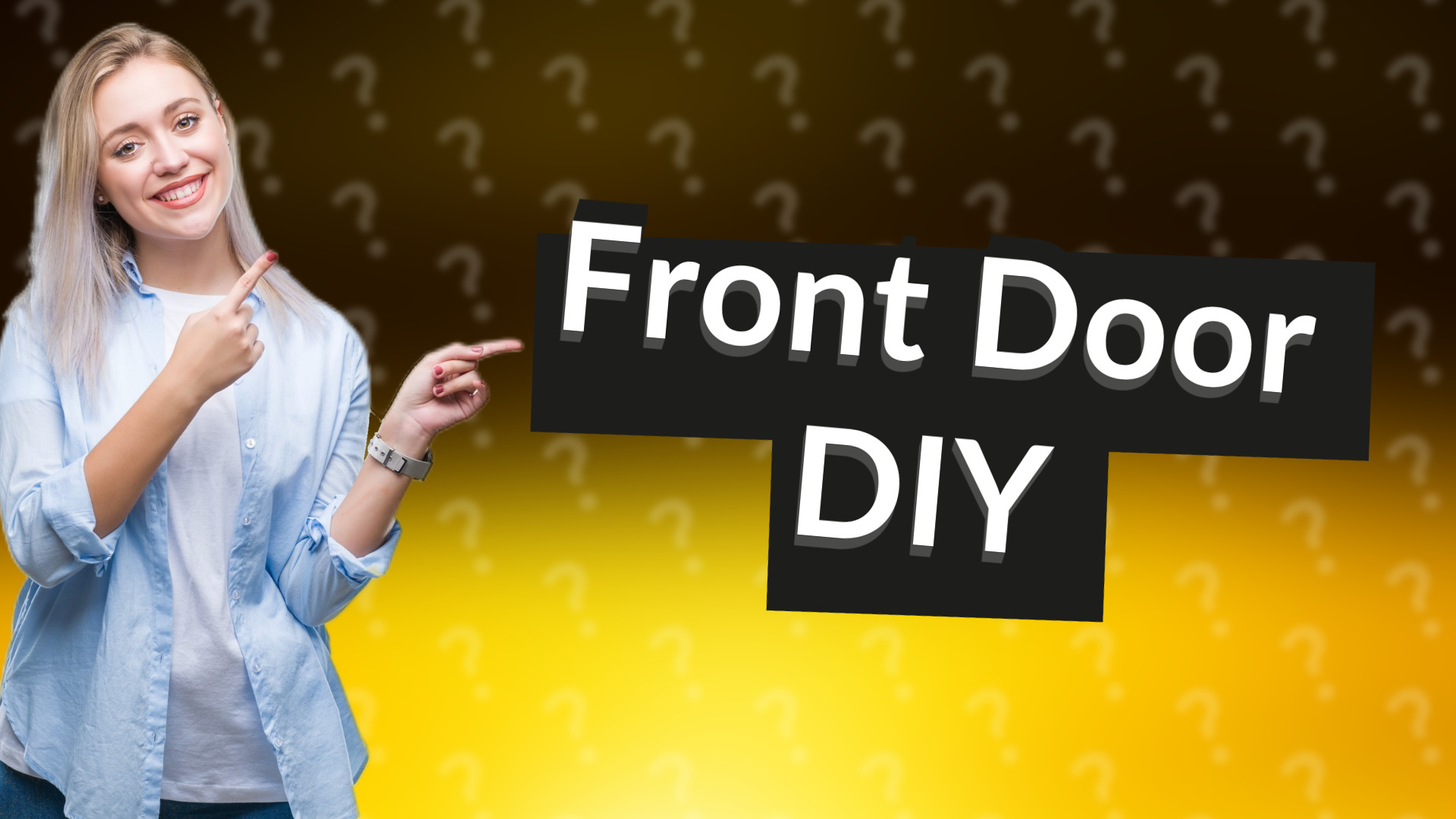 Front Door DIY