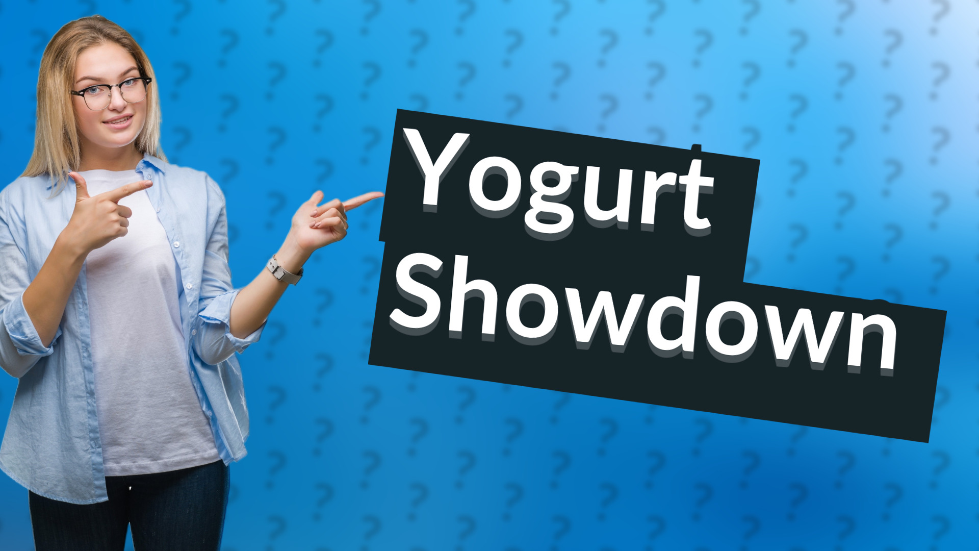 Yogurt Showdown