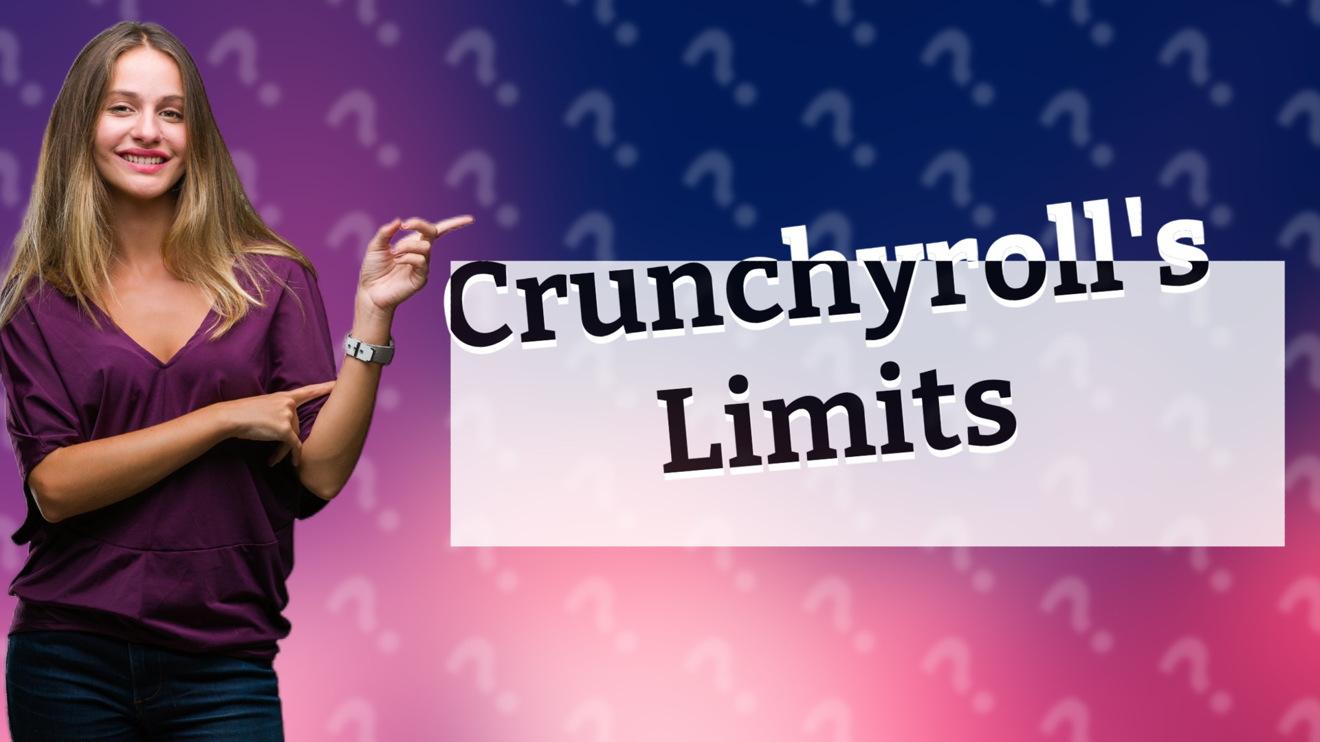 Crunchyroll's Limits