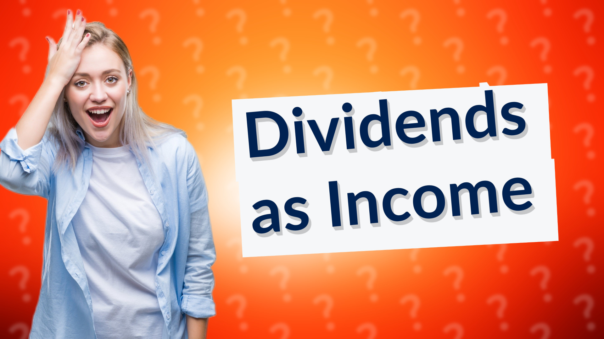 Dividends as Income