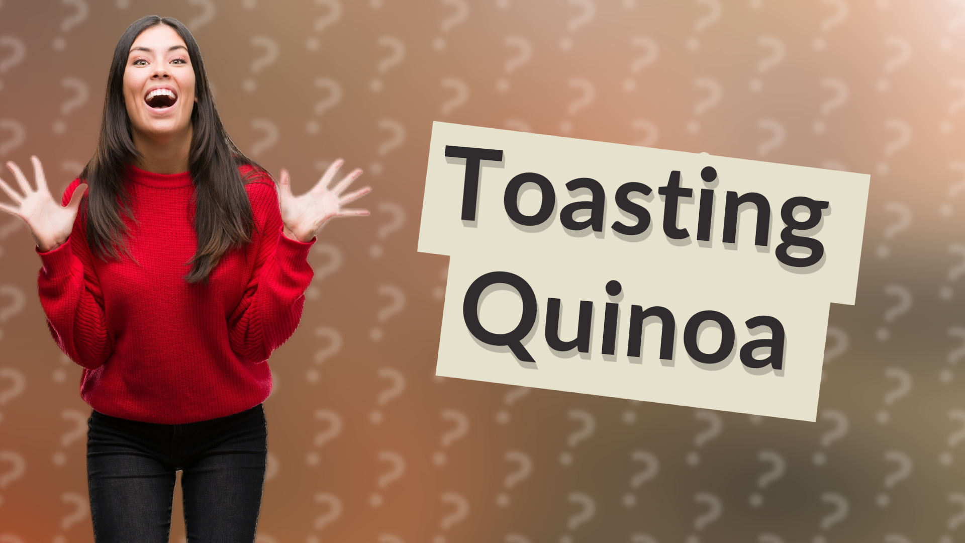 Toasting Quinoa