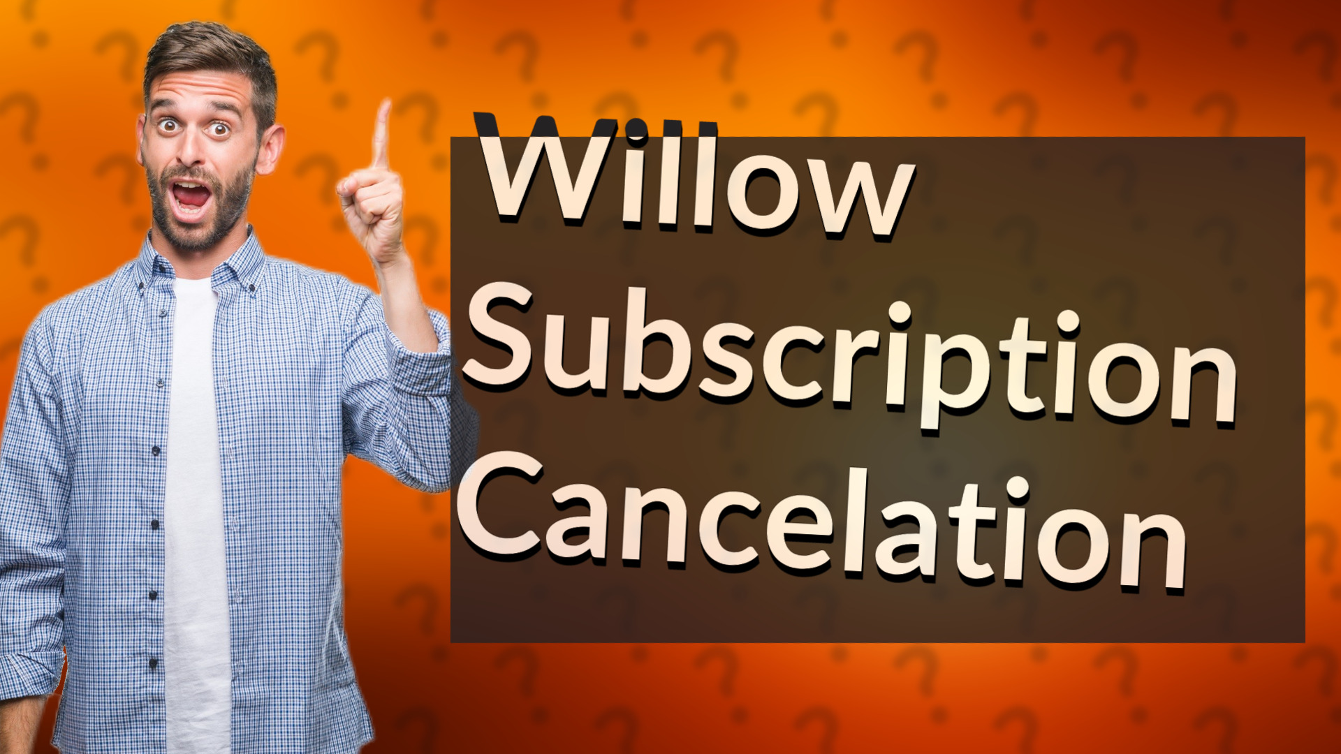 Willow Subscription Cancelation