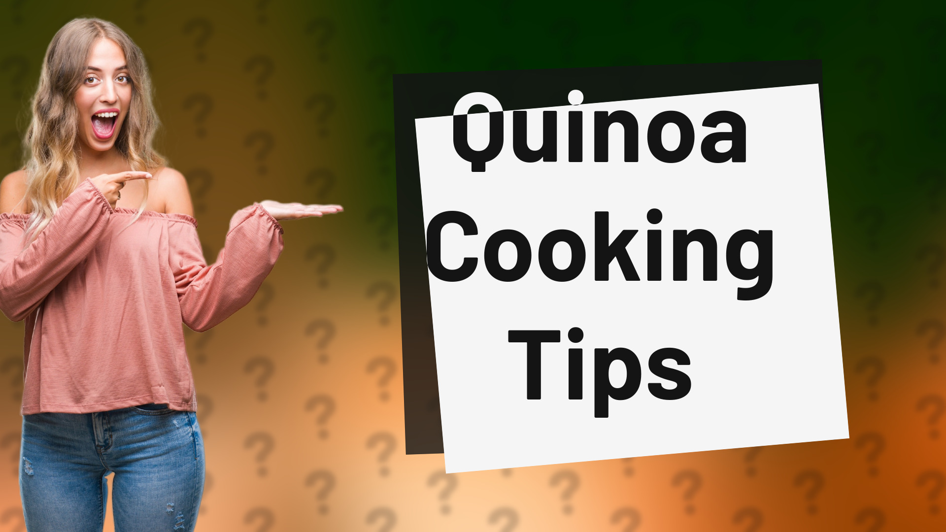 Quinoa Cooking Tips