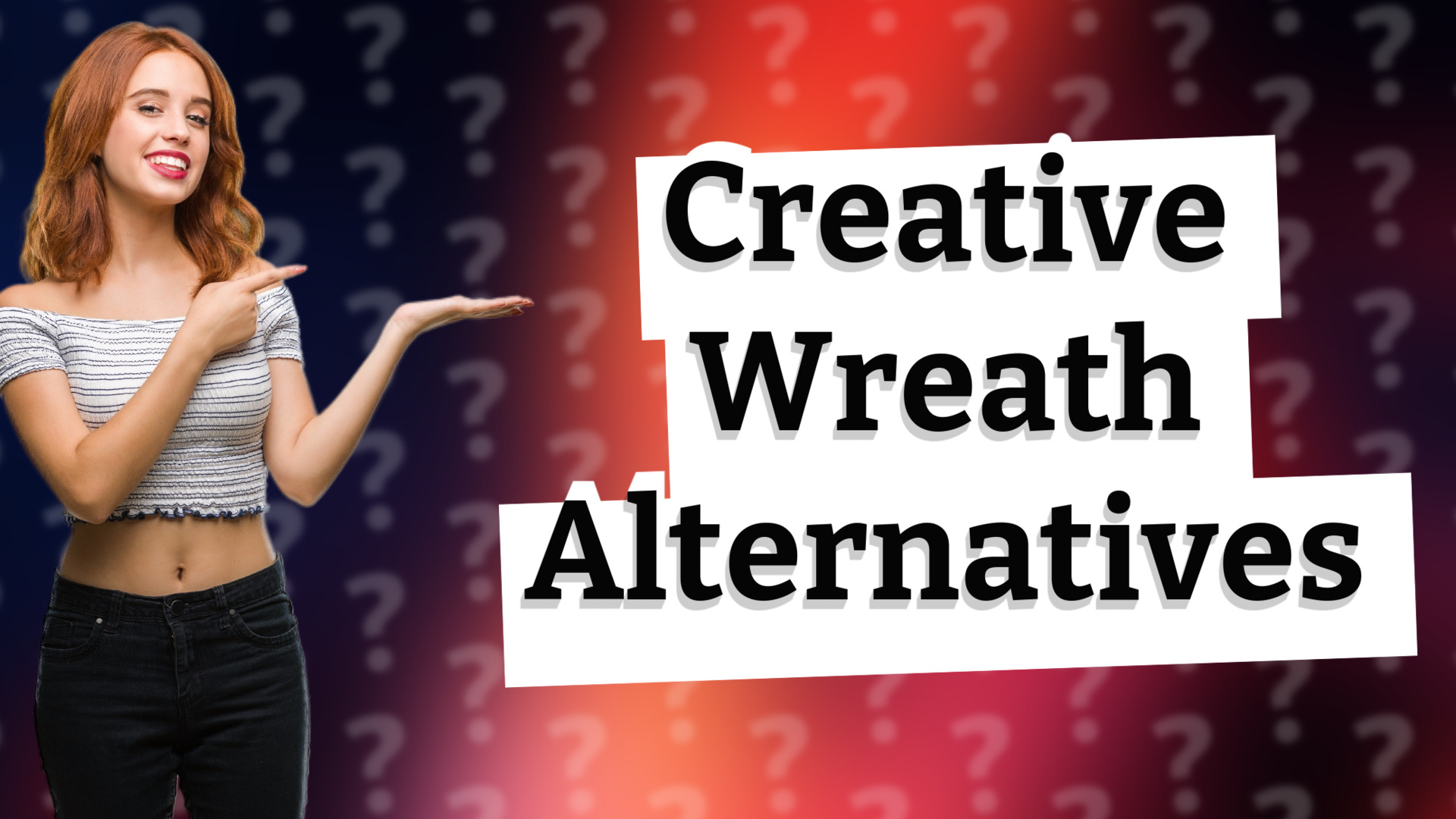 Creative Wreath Alternatives