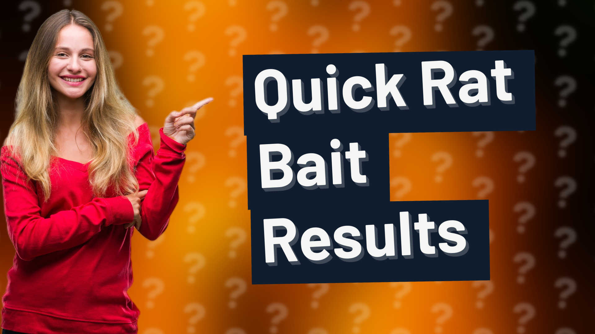 Quick Rat Bait Results