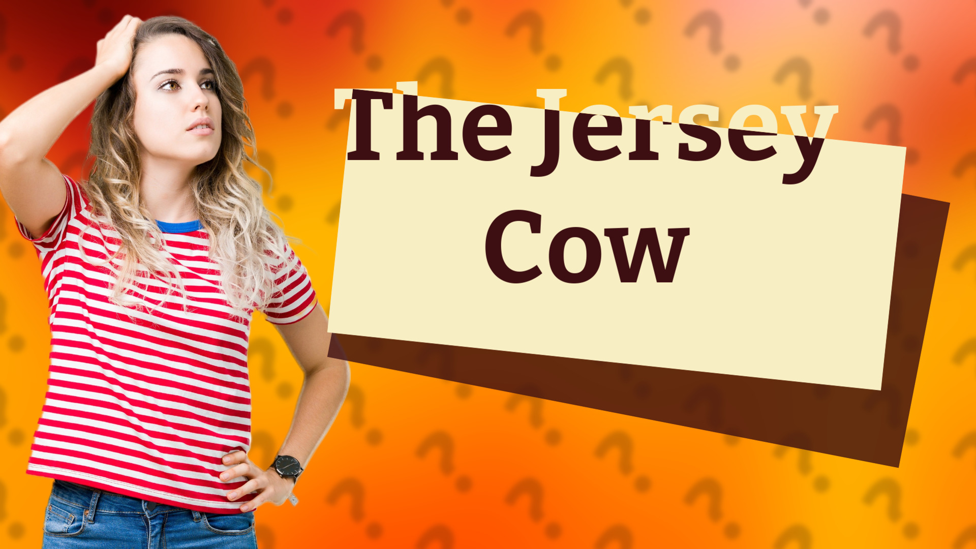 The Jersey Cow