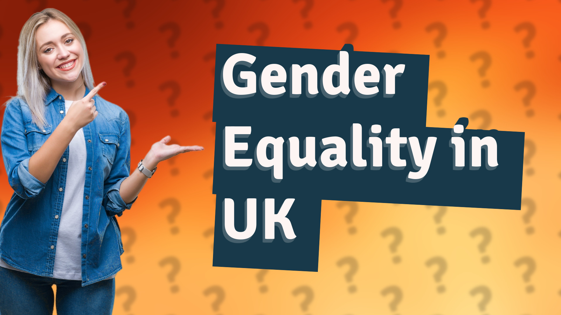 Gender Equality in UK