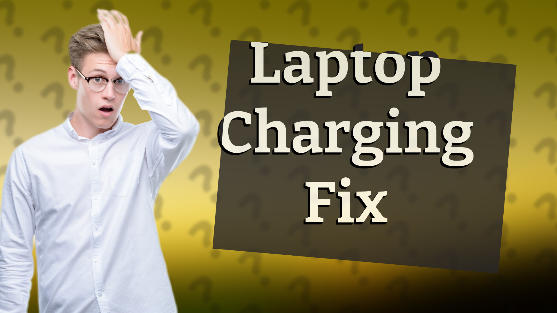 Laptop Charging Fix