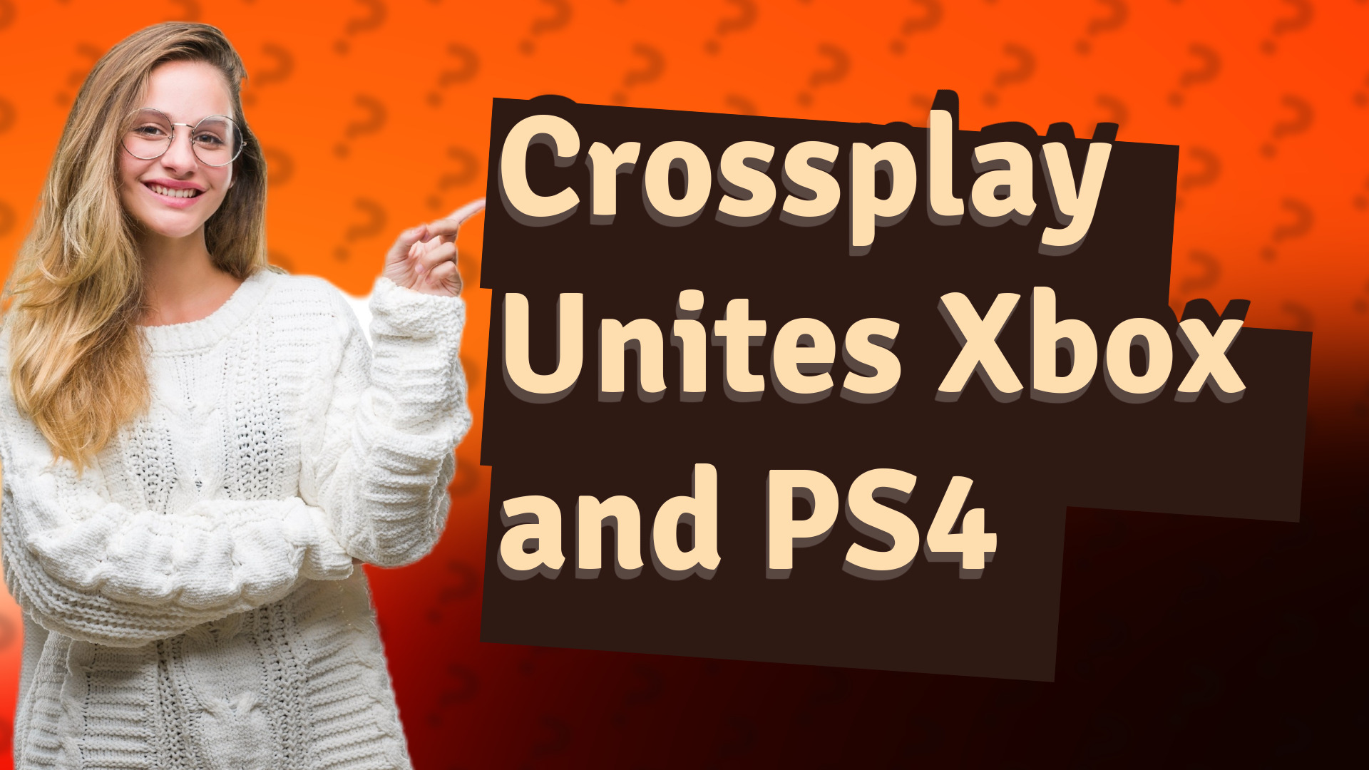 Crossplay Unites Xbox and PS4