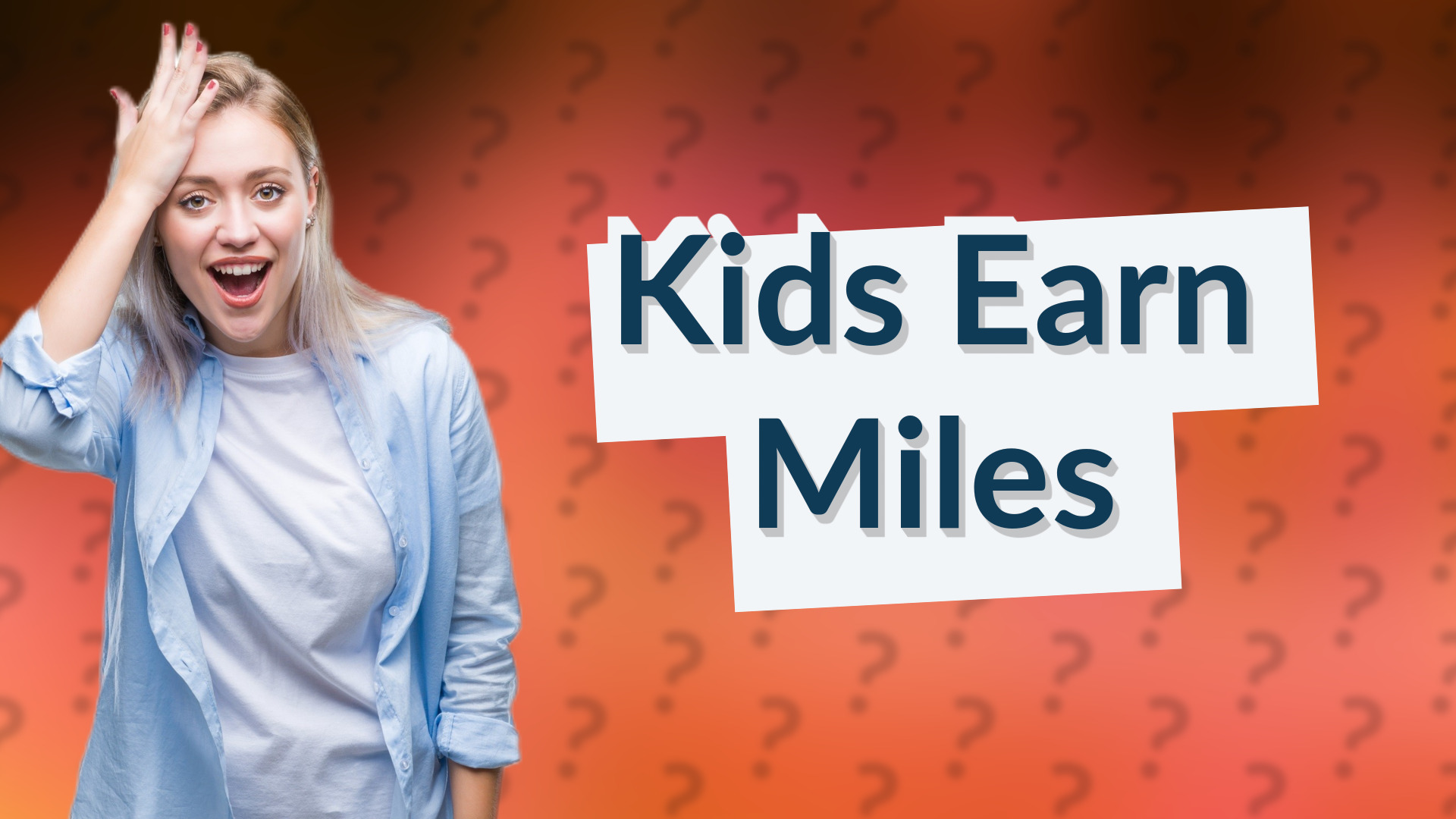 Kids Earn Miles