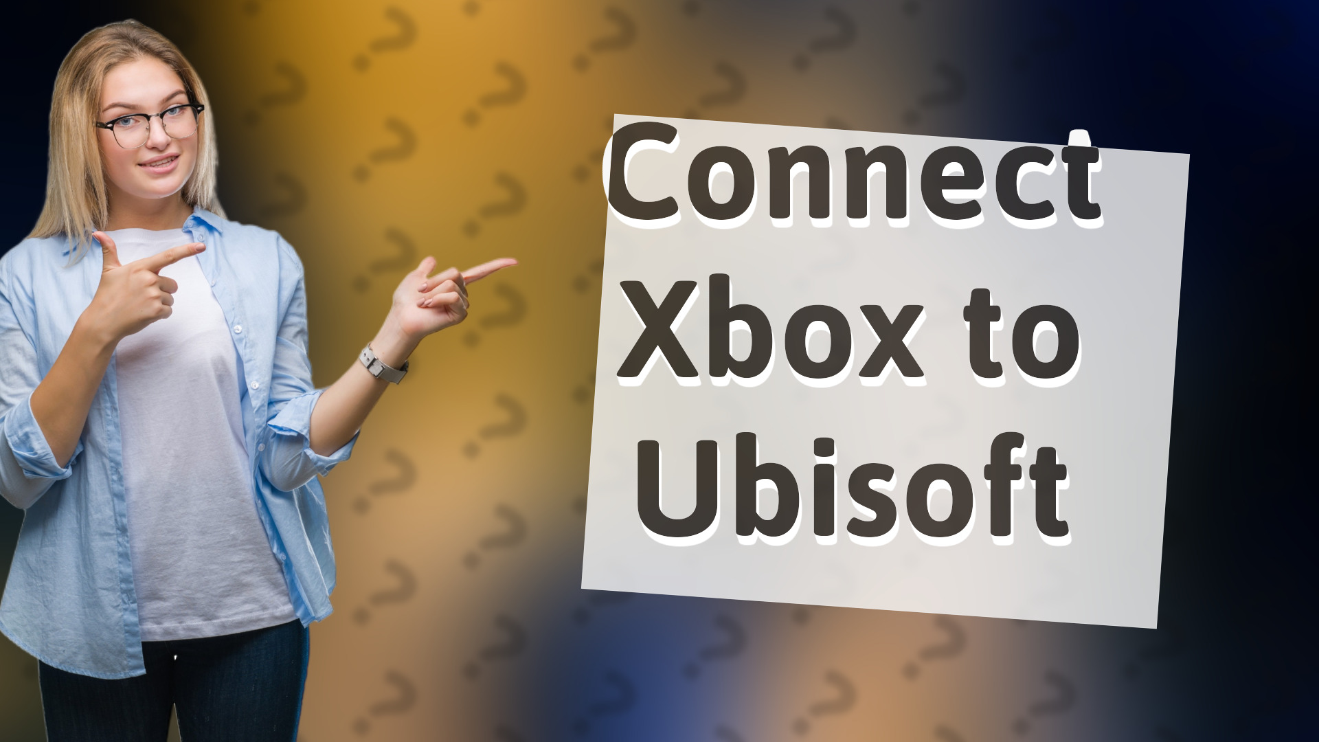 Connect Xbox to Ubisoft