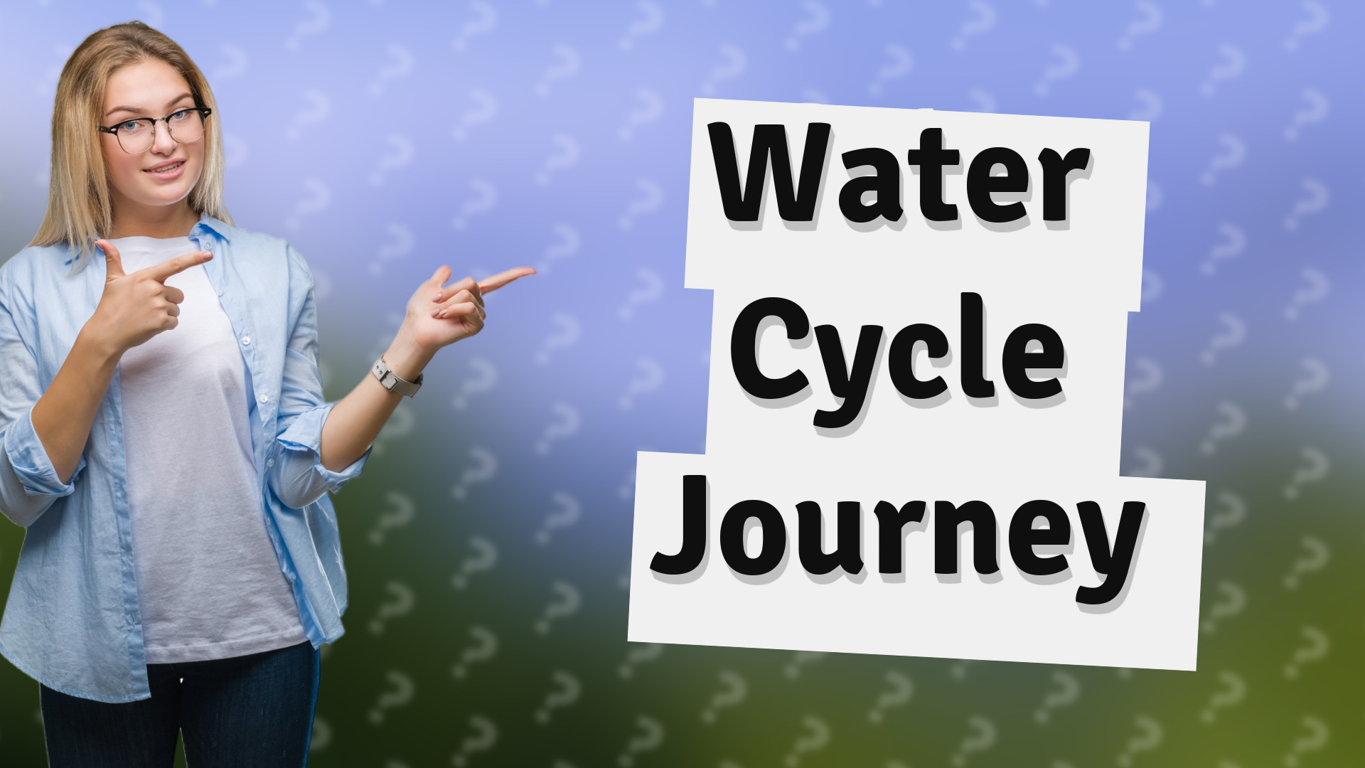 Water Cycle Journey