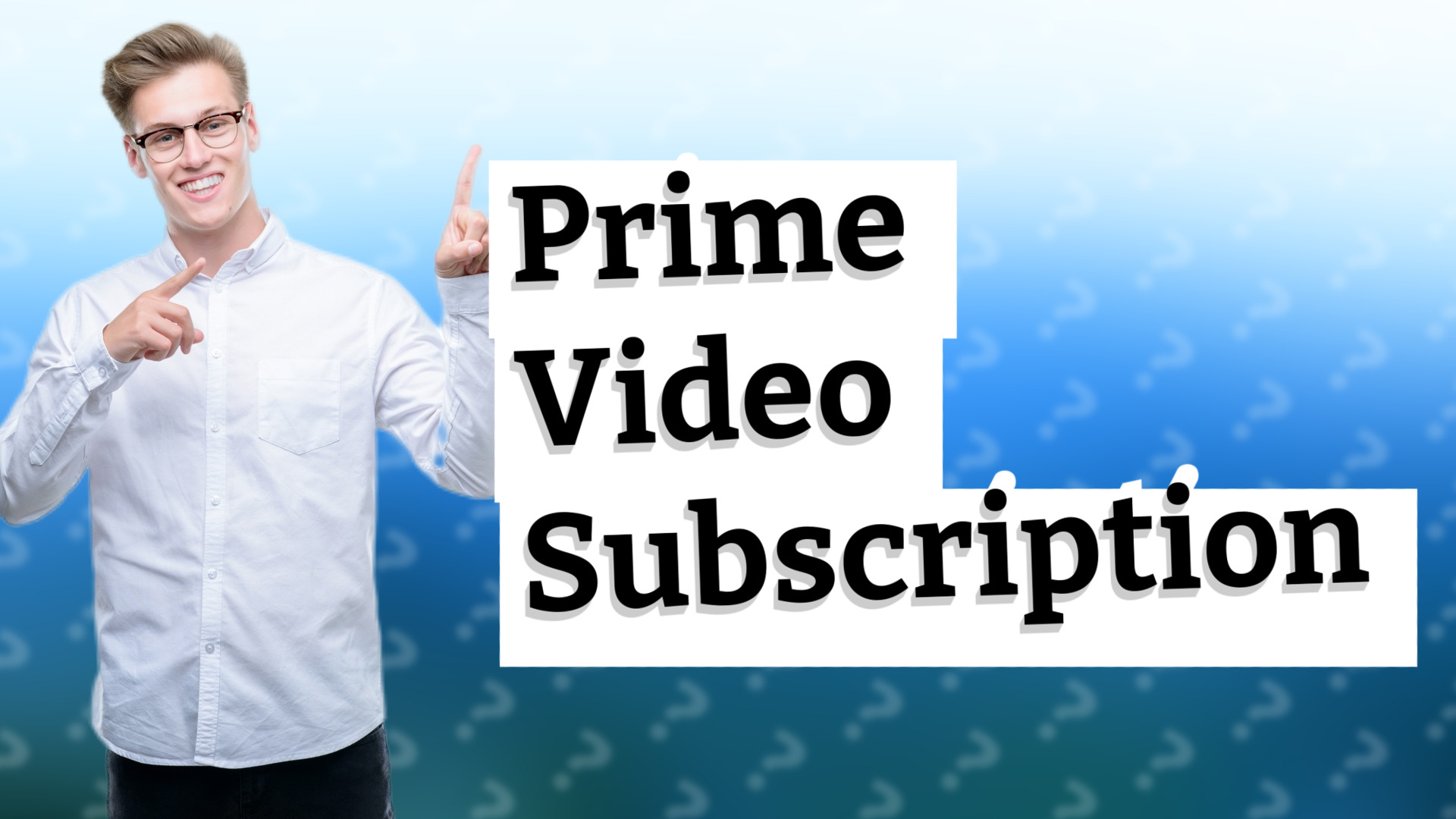 Prime Video Subscription