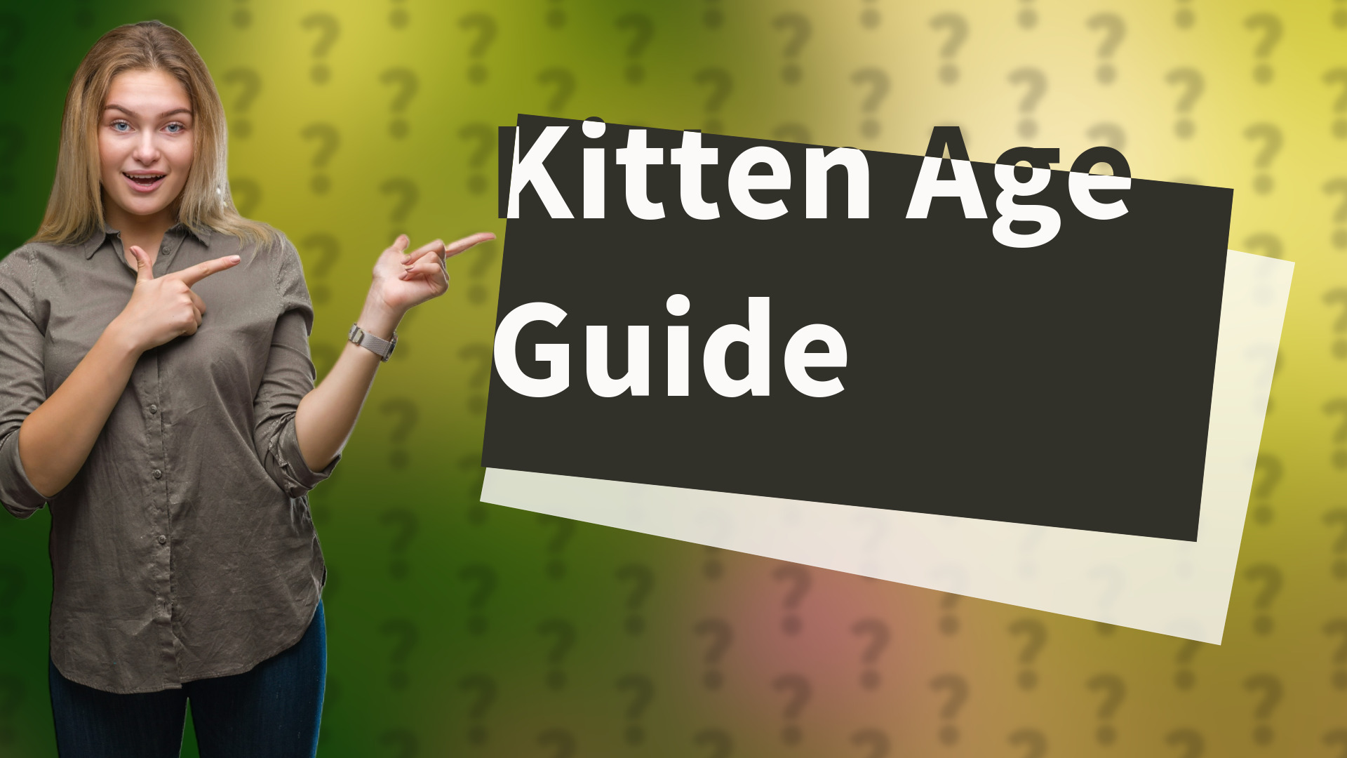 Kitten Age Guide