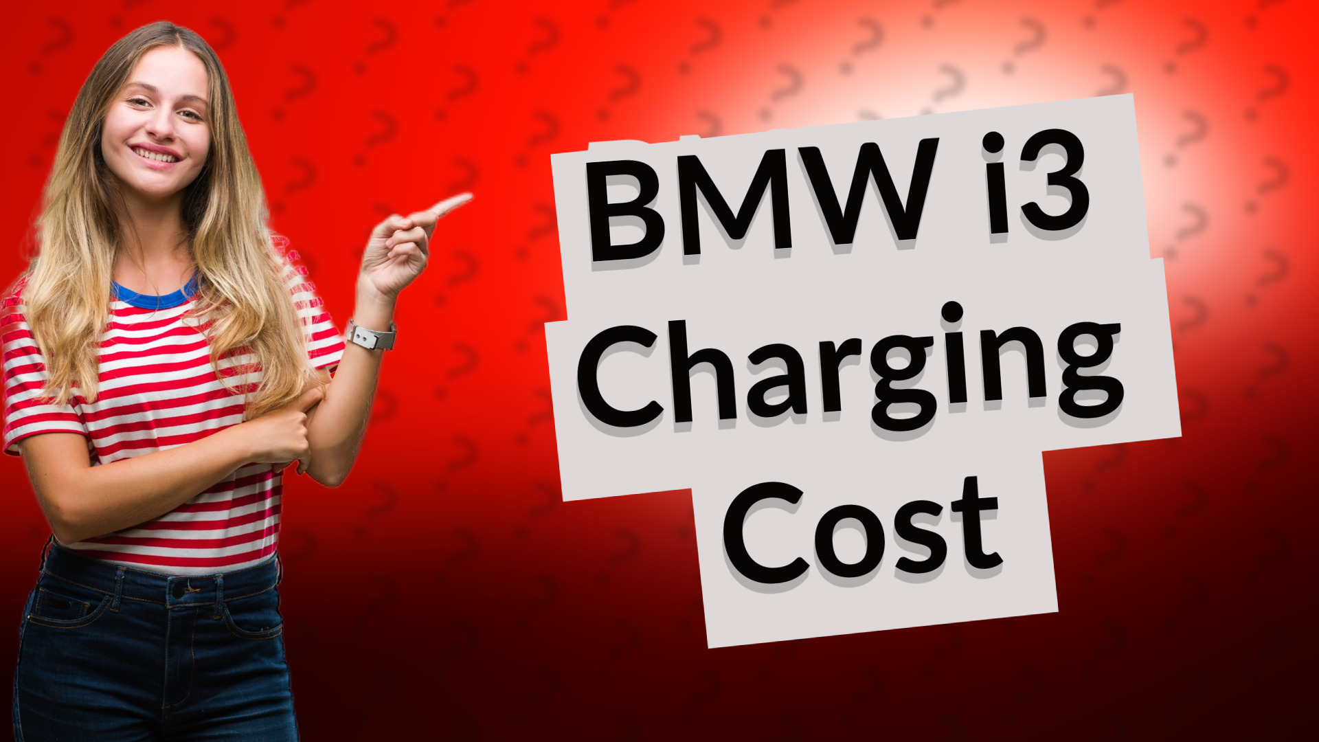 BMW i3 Charging Cost