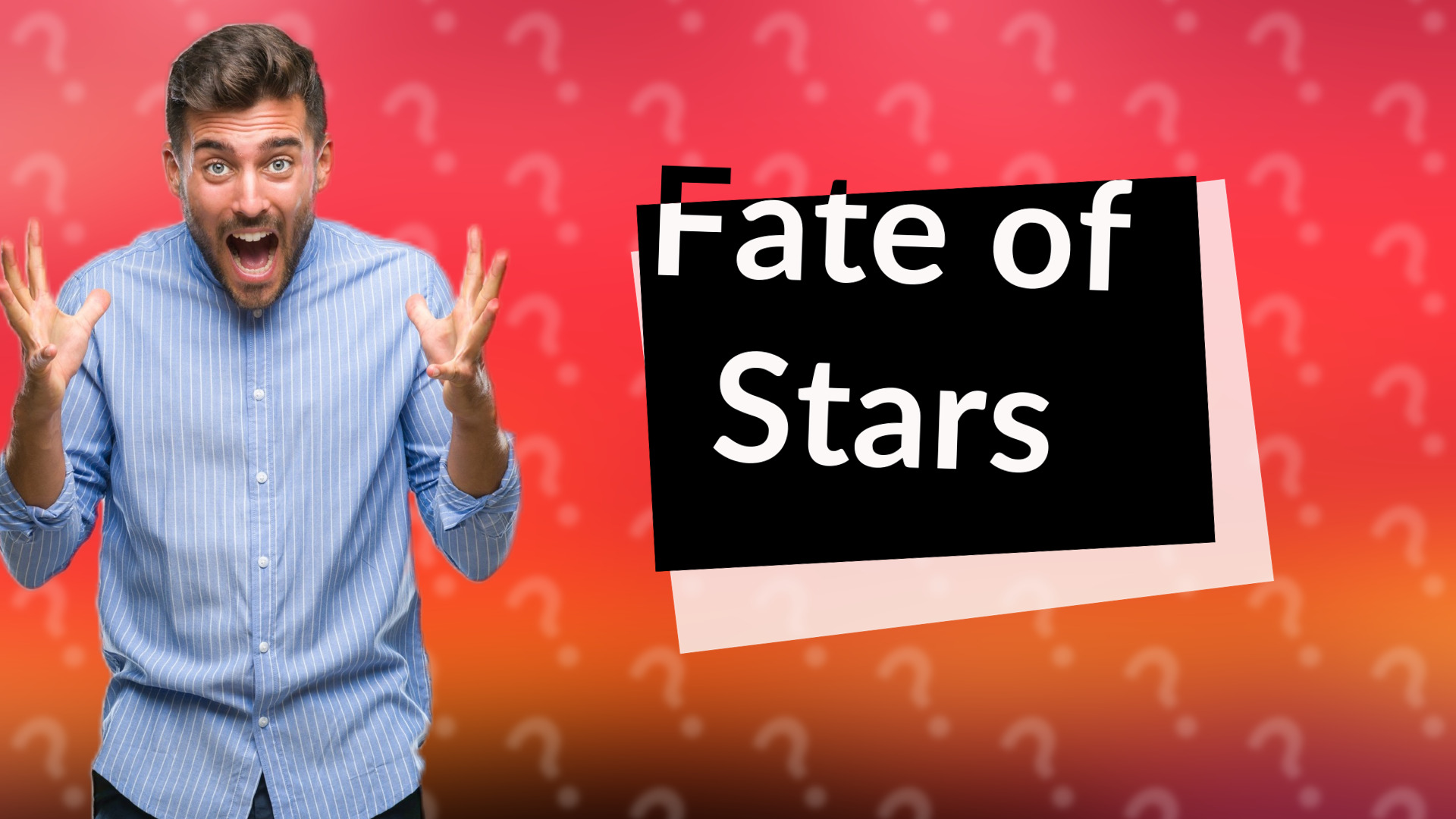 Fate of Stars
