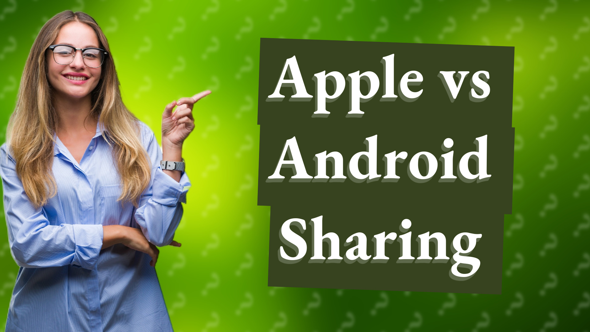 Apple vs Android Sharing