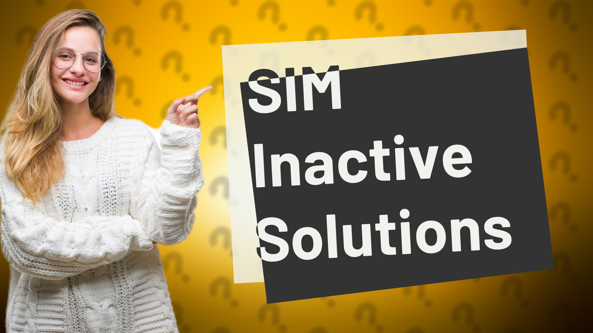 SIM Inactive Solutions