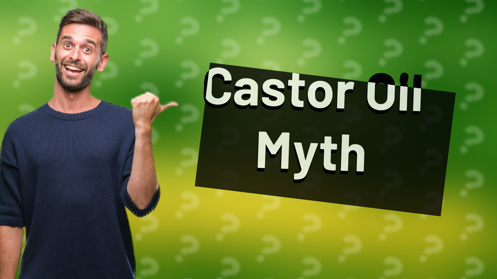 Castor Oil Myth