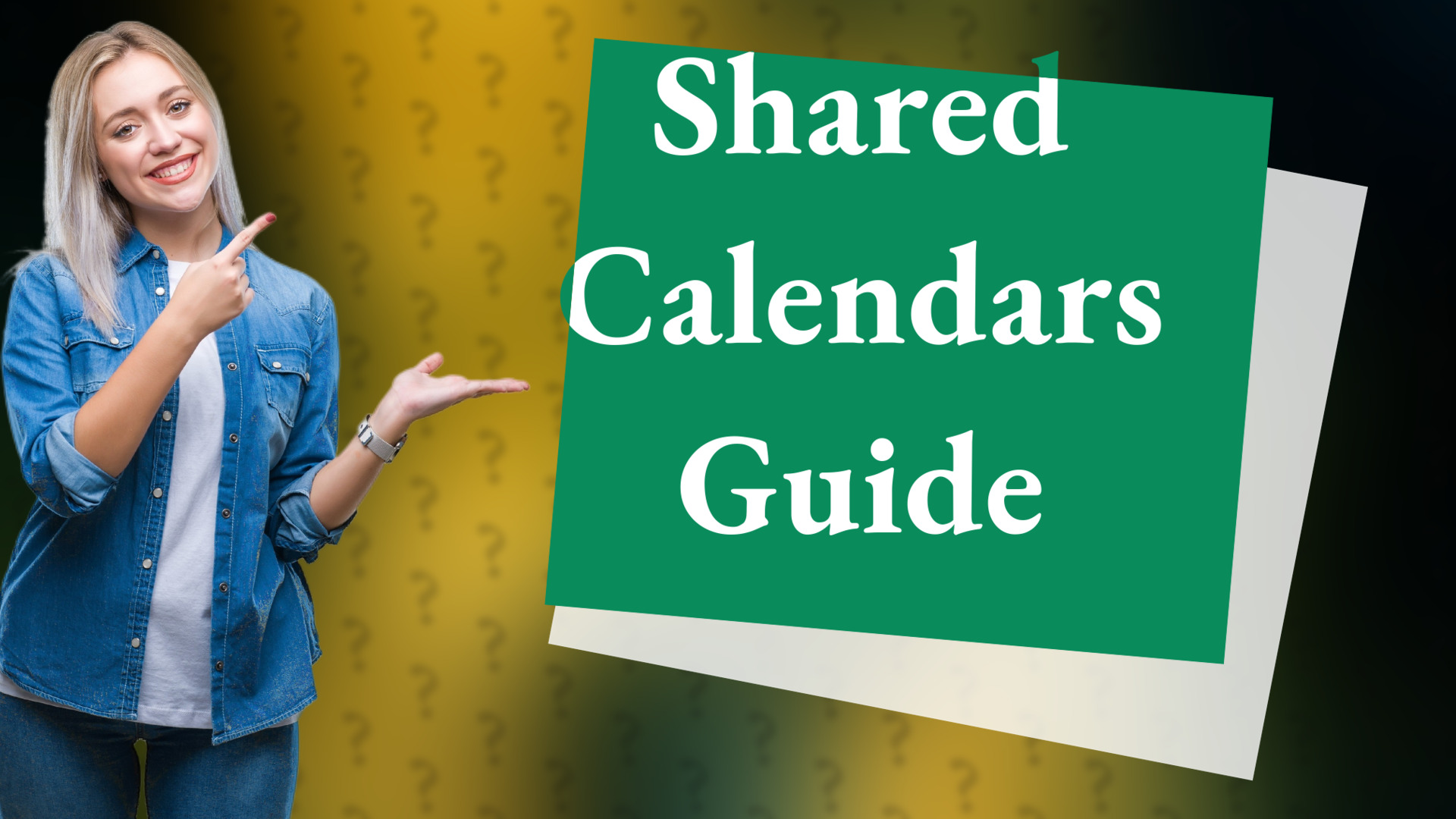 Shared Calendars Guide