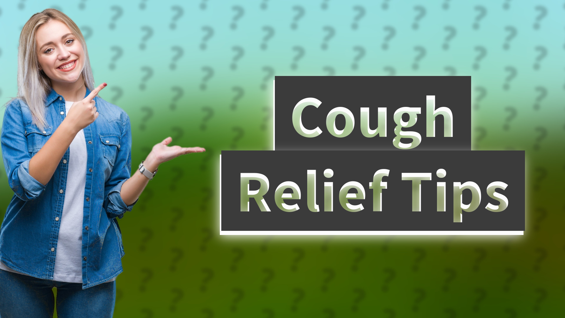 Cough Relief Tips
