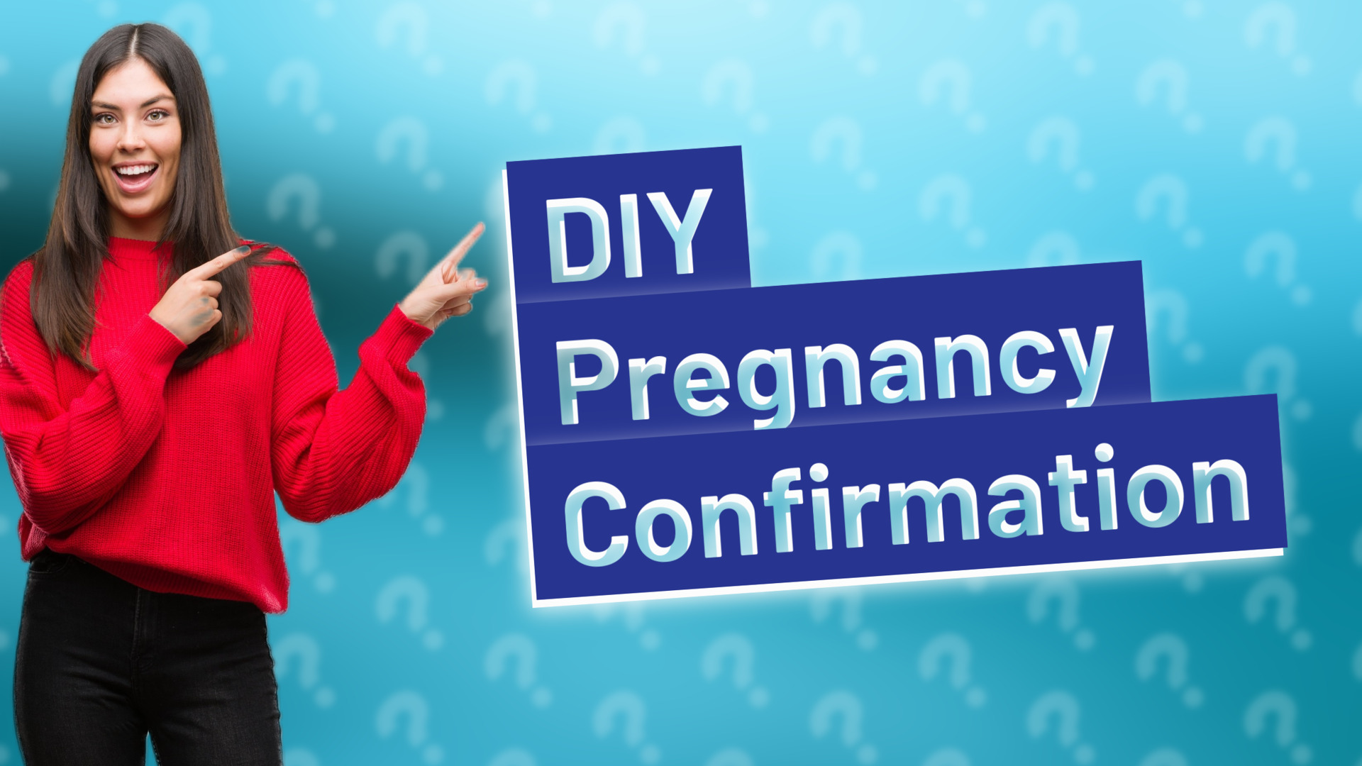 DIY Pregnancy Confirmation