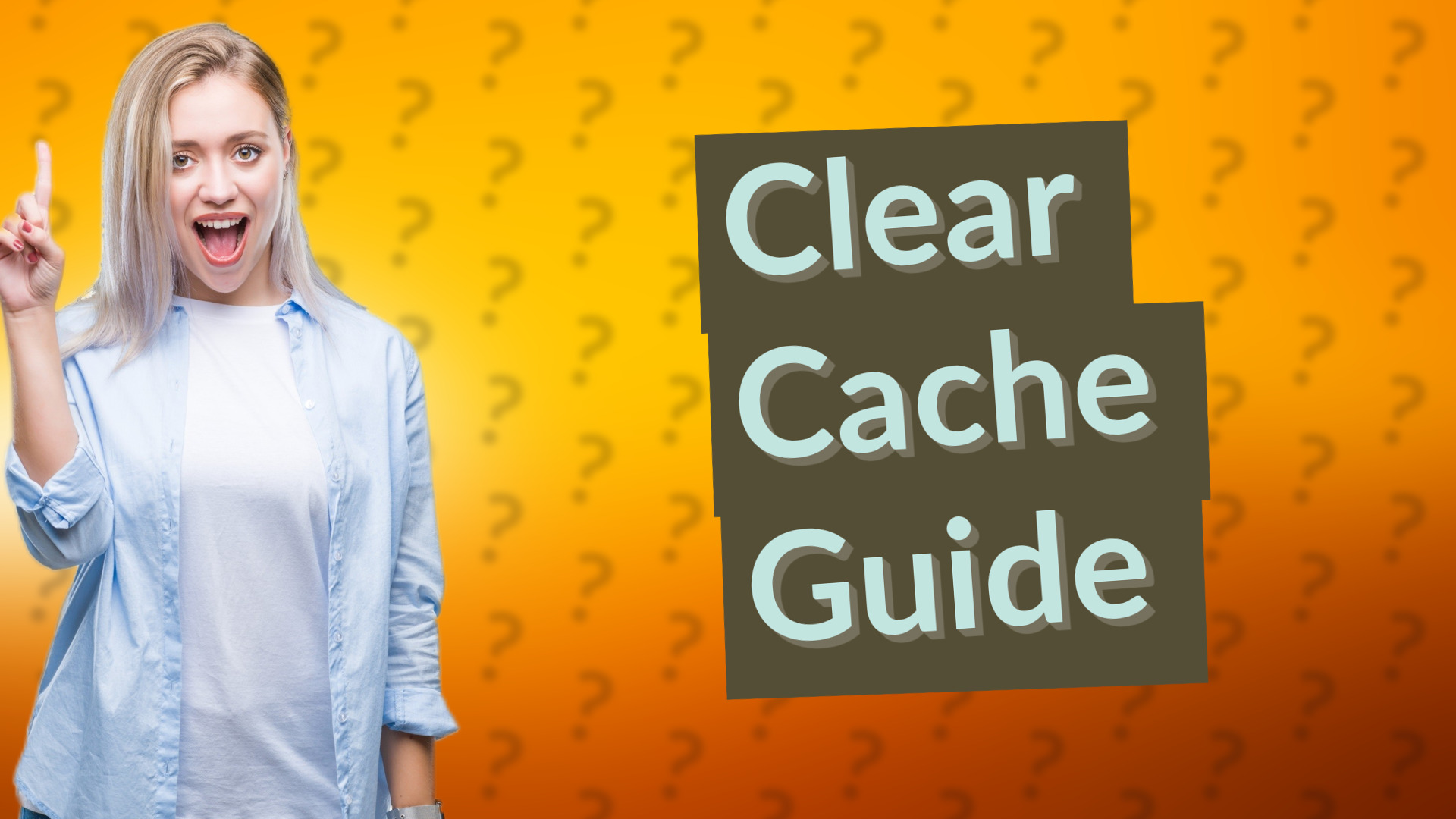 Clear Cache Guide