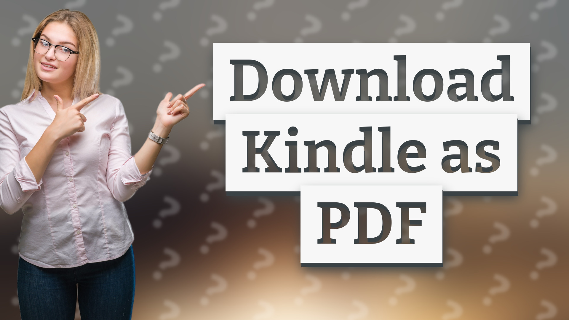 Download Kindle as PDF
