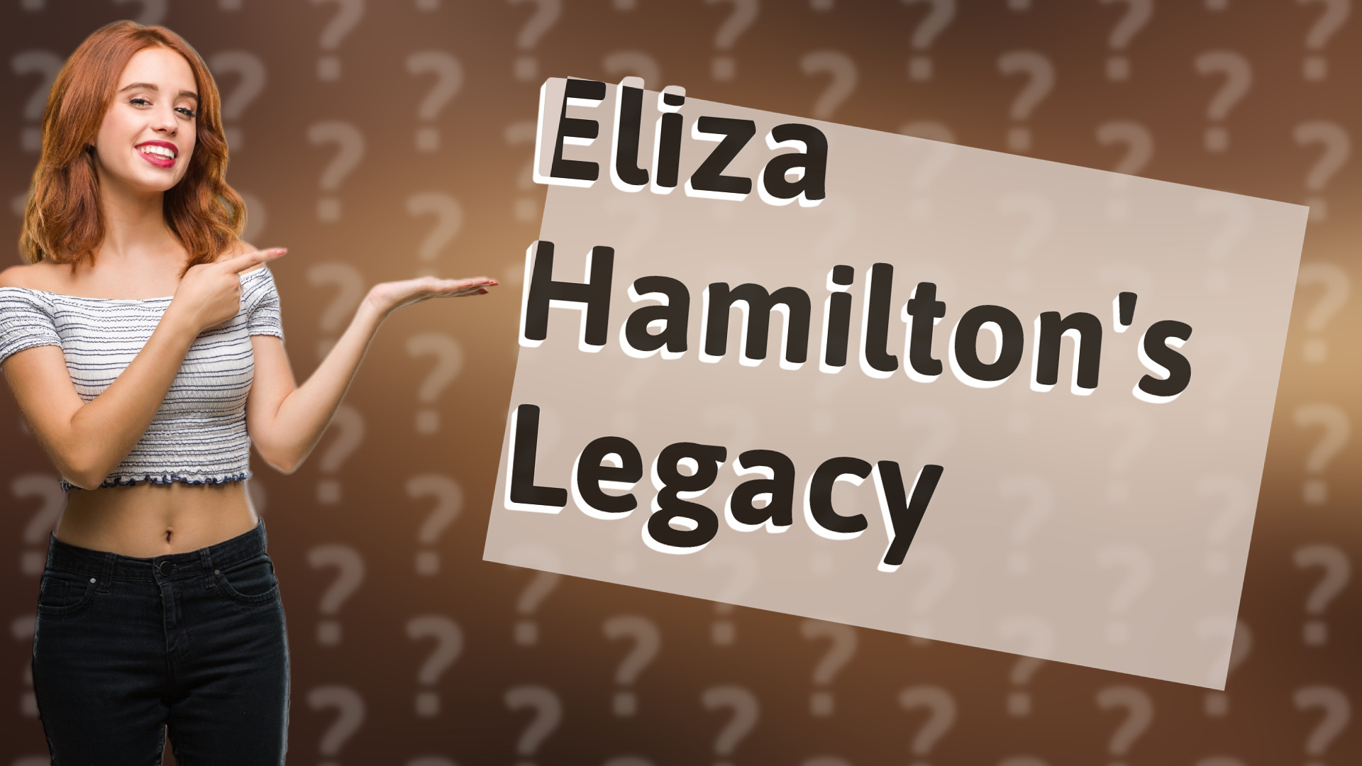 Eliza Hamilton's Legacy
