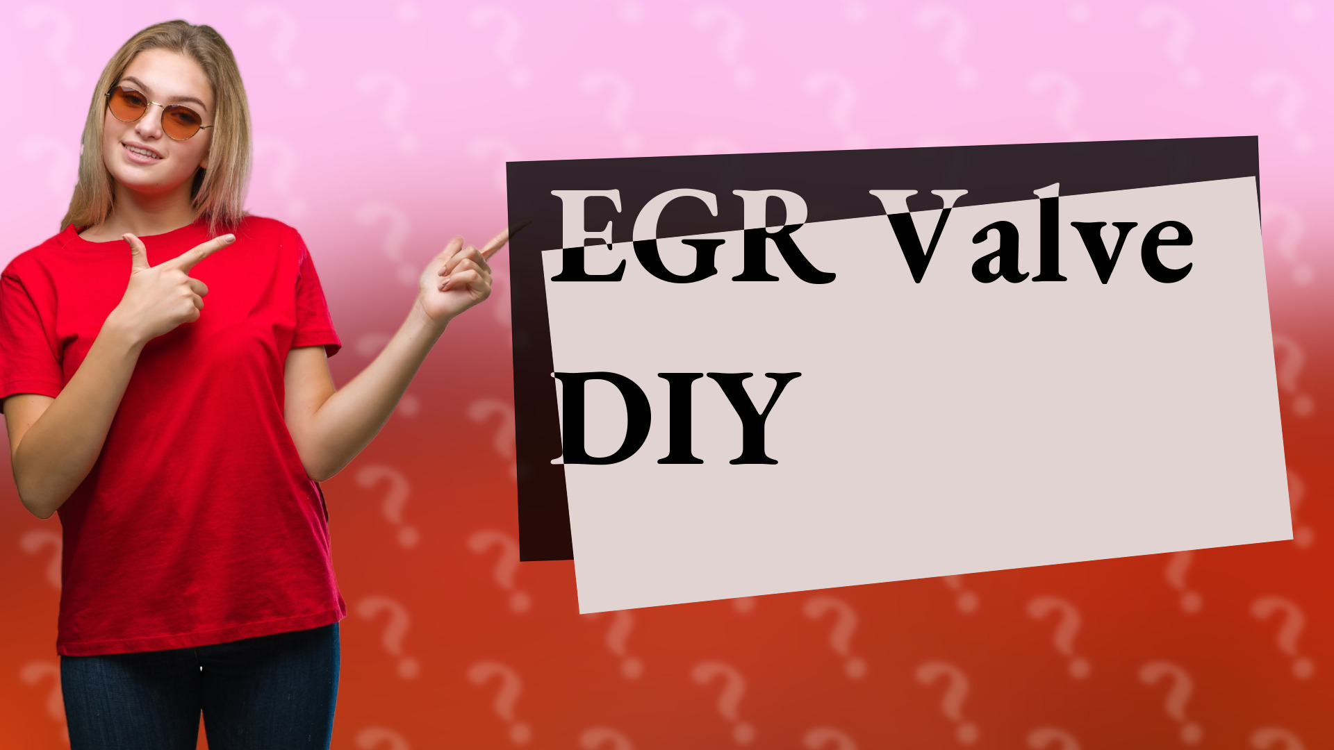 EGR Valve DIY