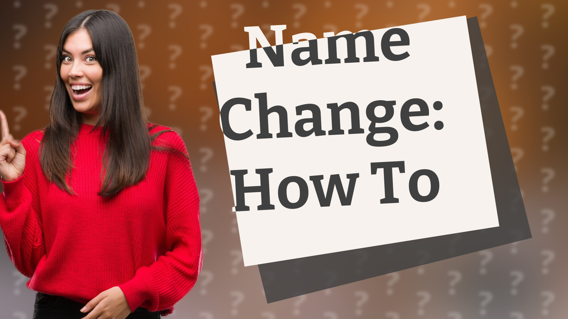 Name Change: How To