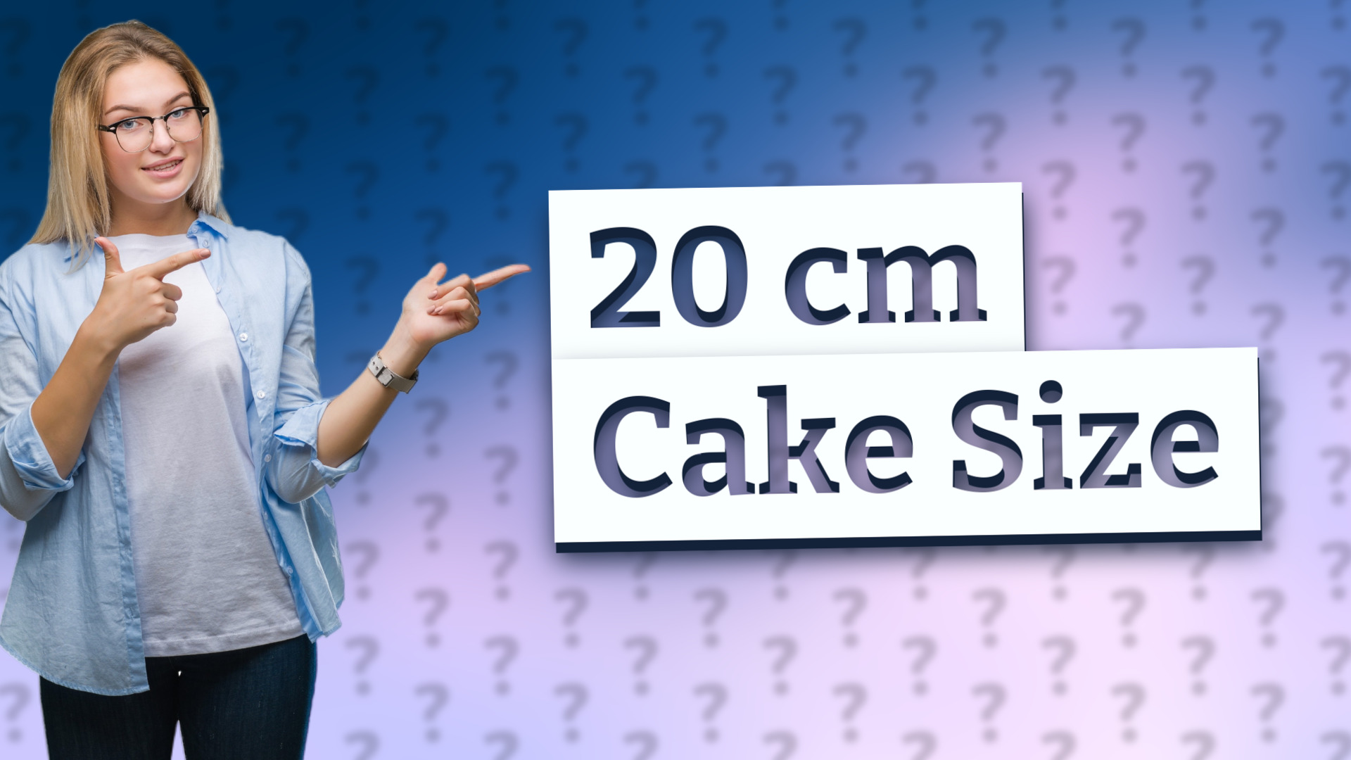 20 cm Cake Size