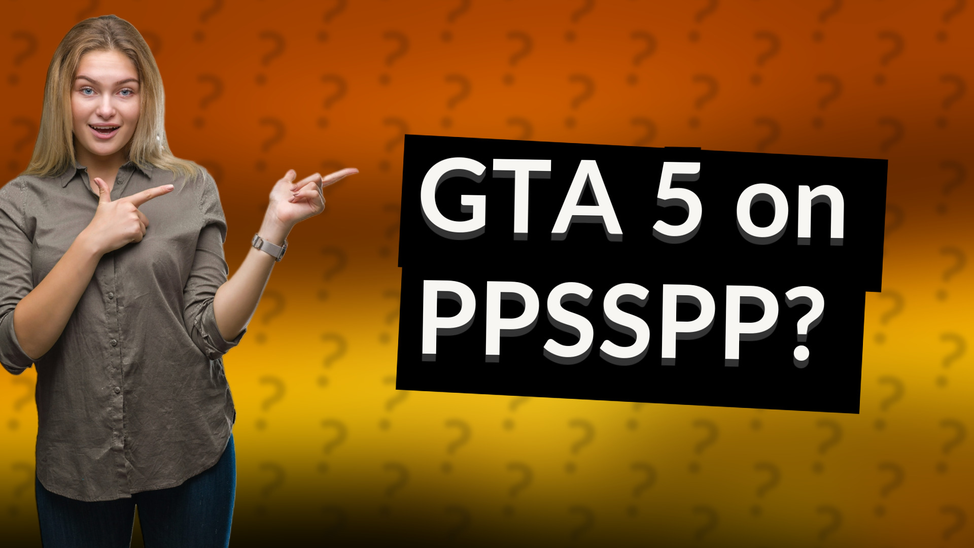 GTA 5 on PPSSPP?