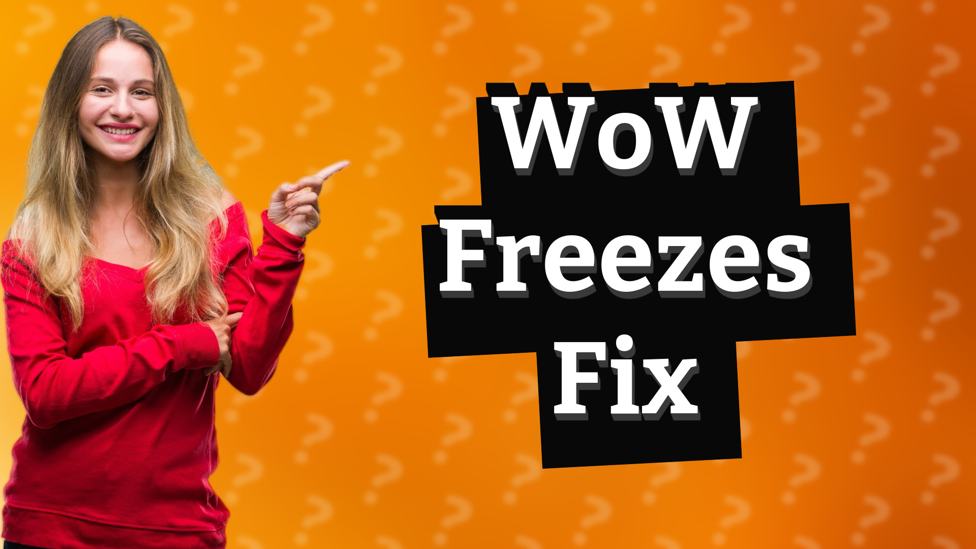 WoW Freezes Fix