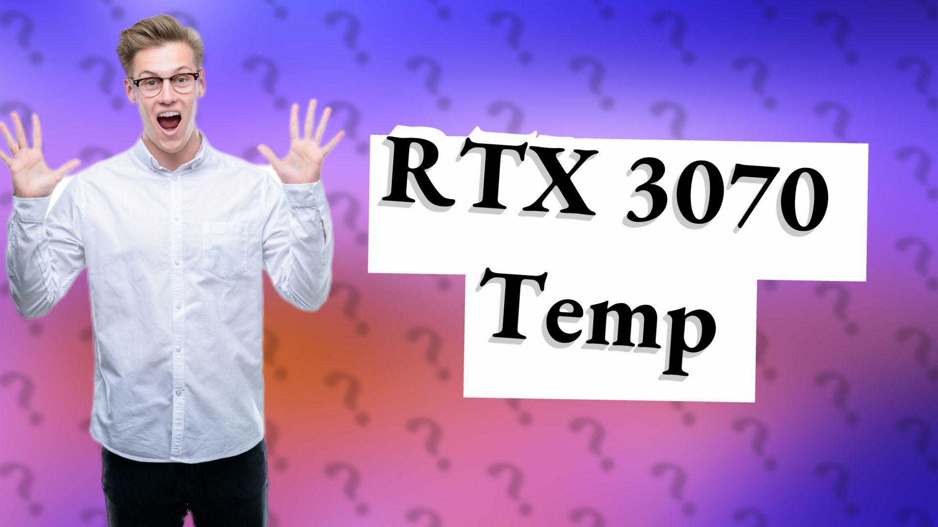 RTX 3070 Temp