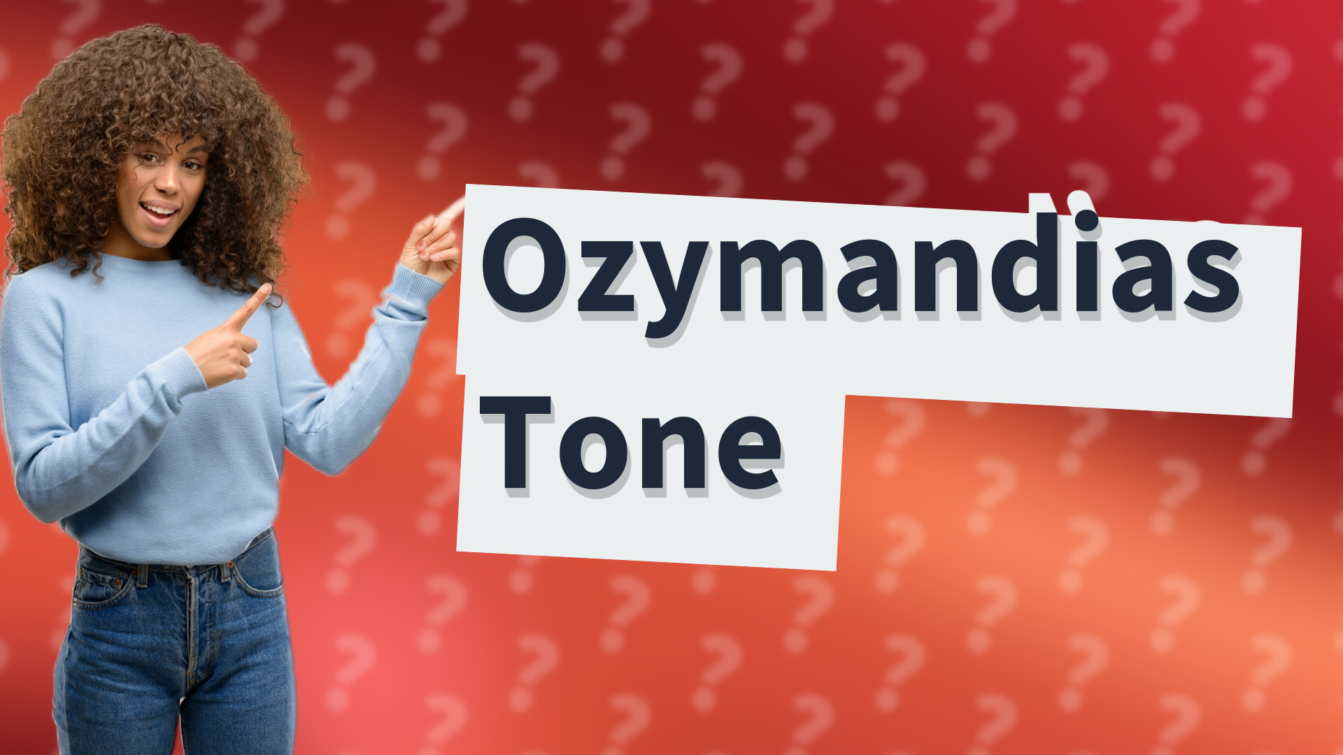 Ozymandias Tone