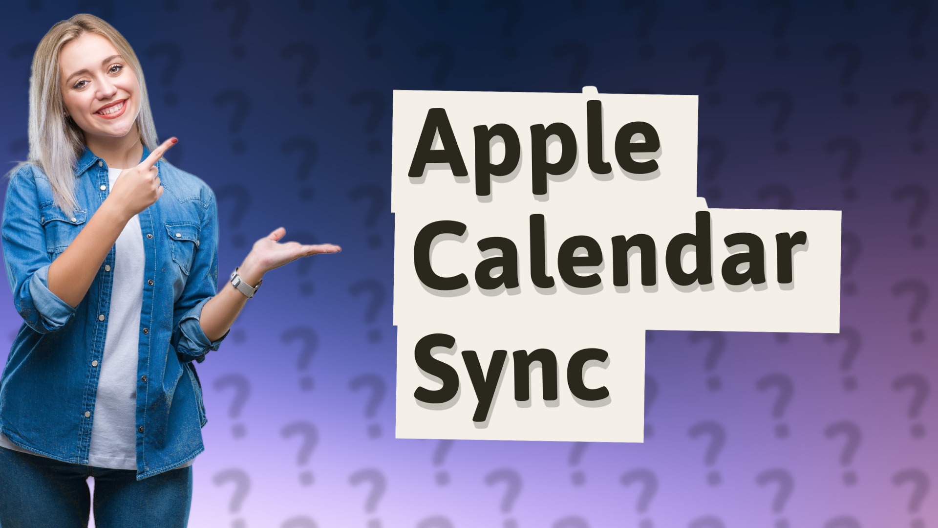 Apple Calendar Sync