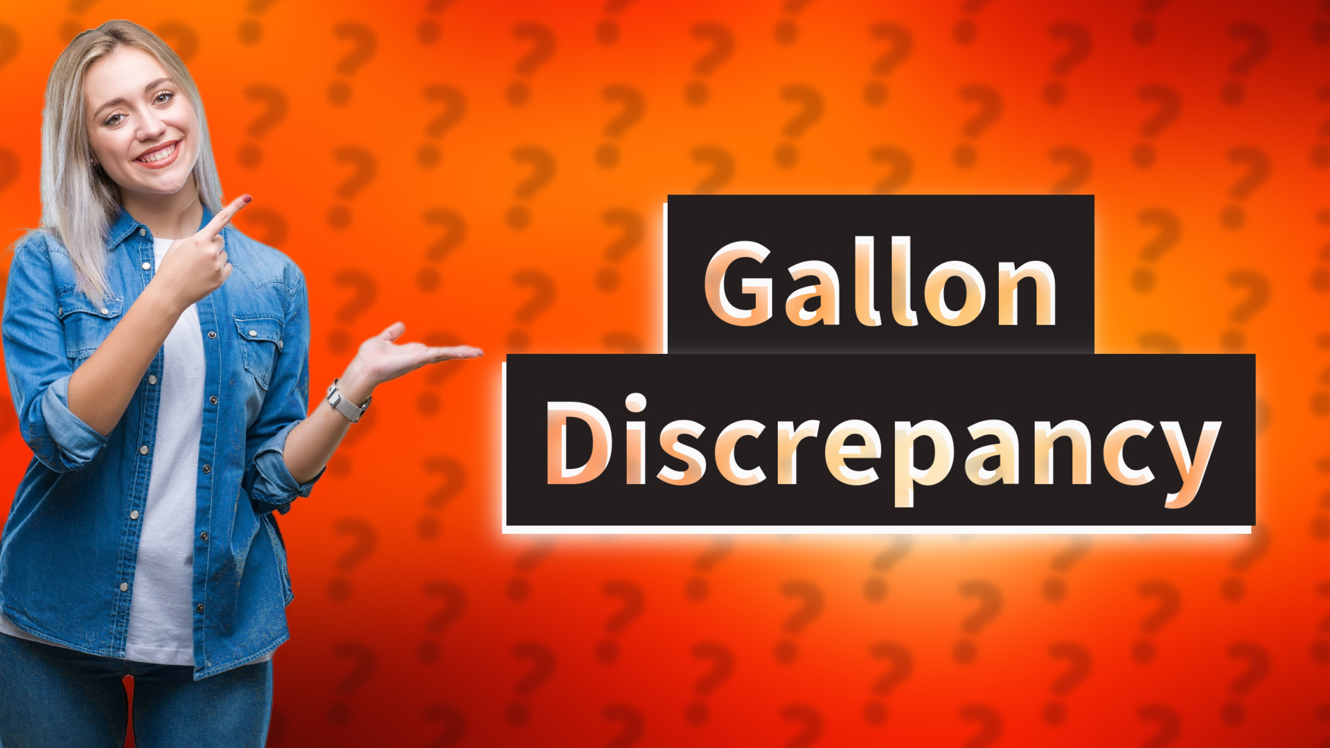 Gallon Discrepancy