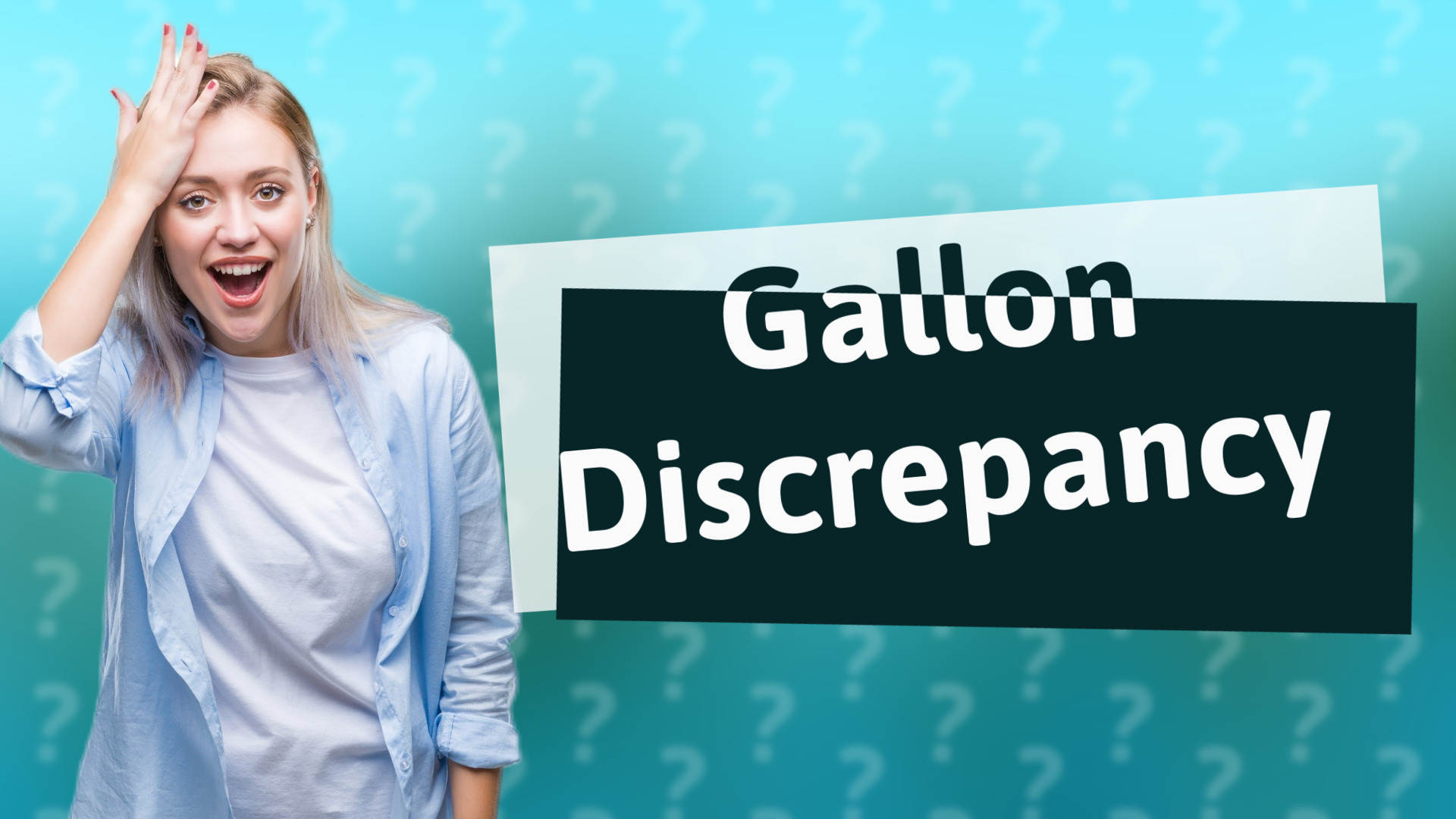 Gallon Discrepancy
