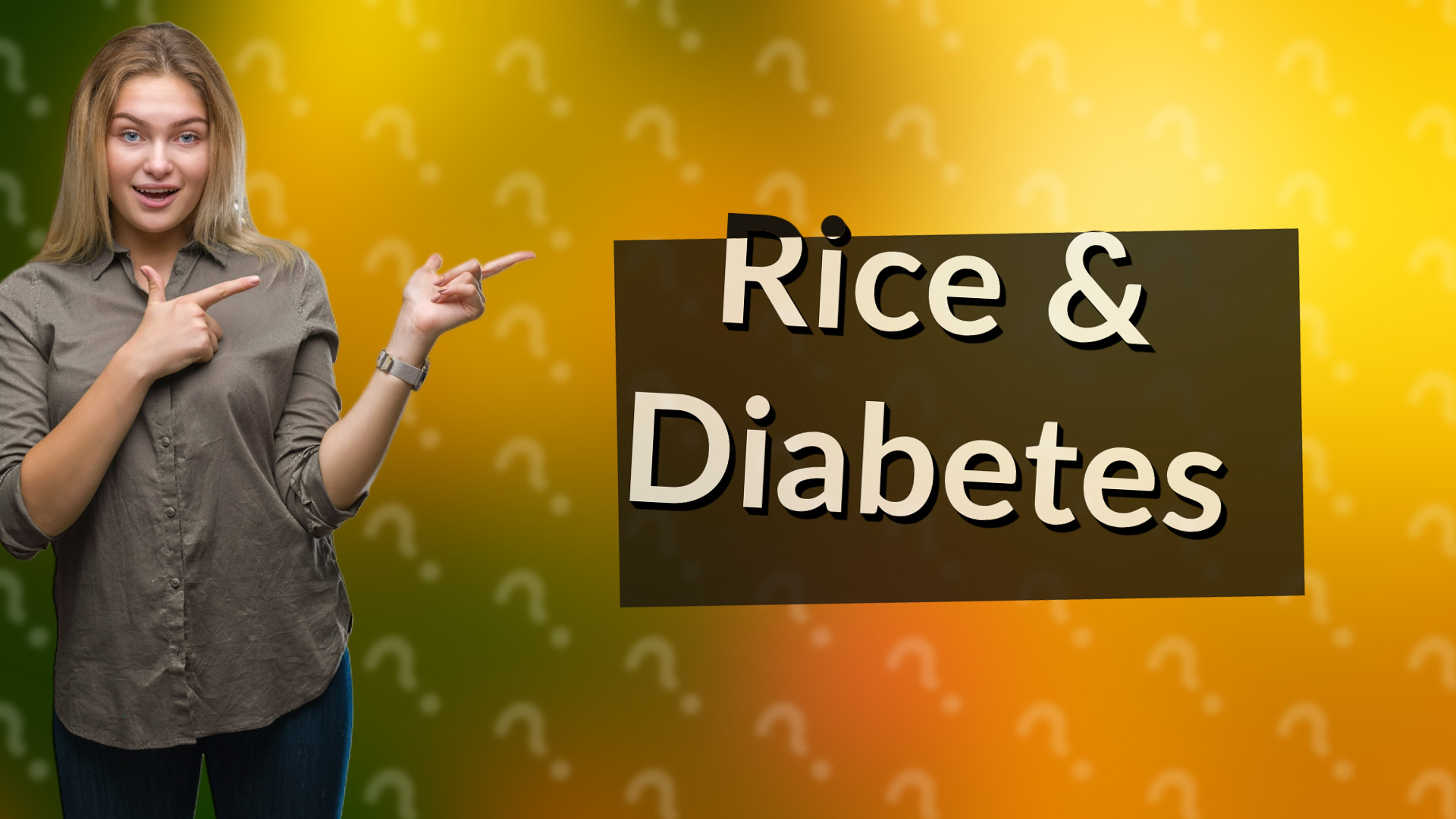 Rice & Diabetes