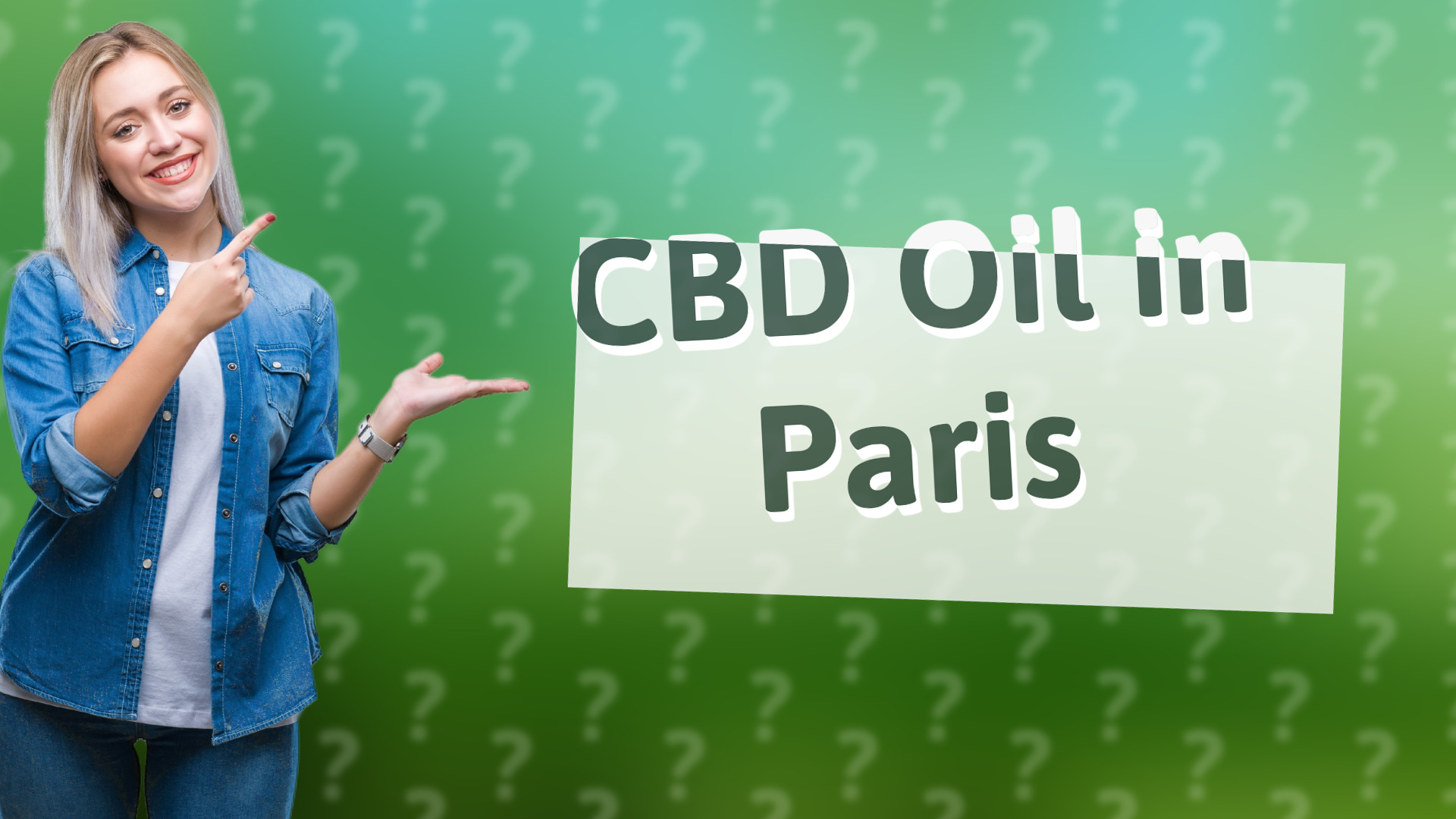 CBD Oil in Paris