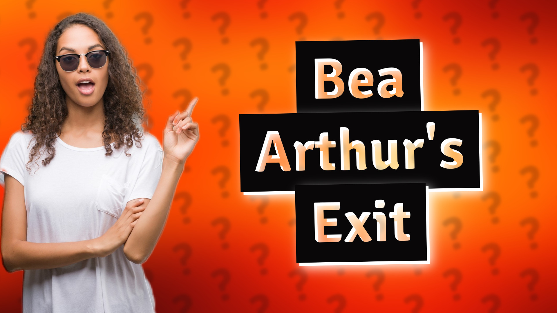 Bea Arthur's Exit