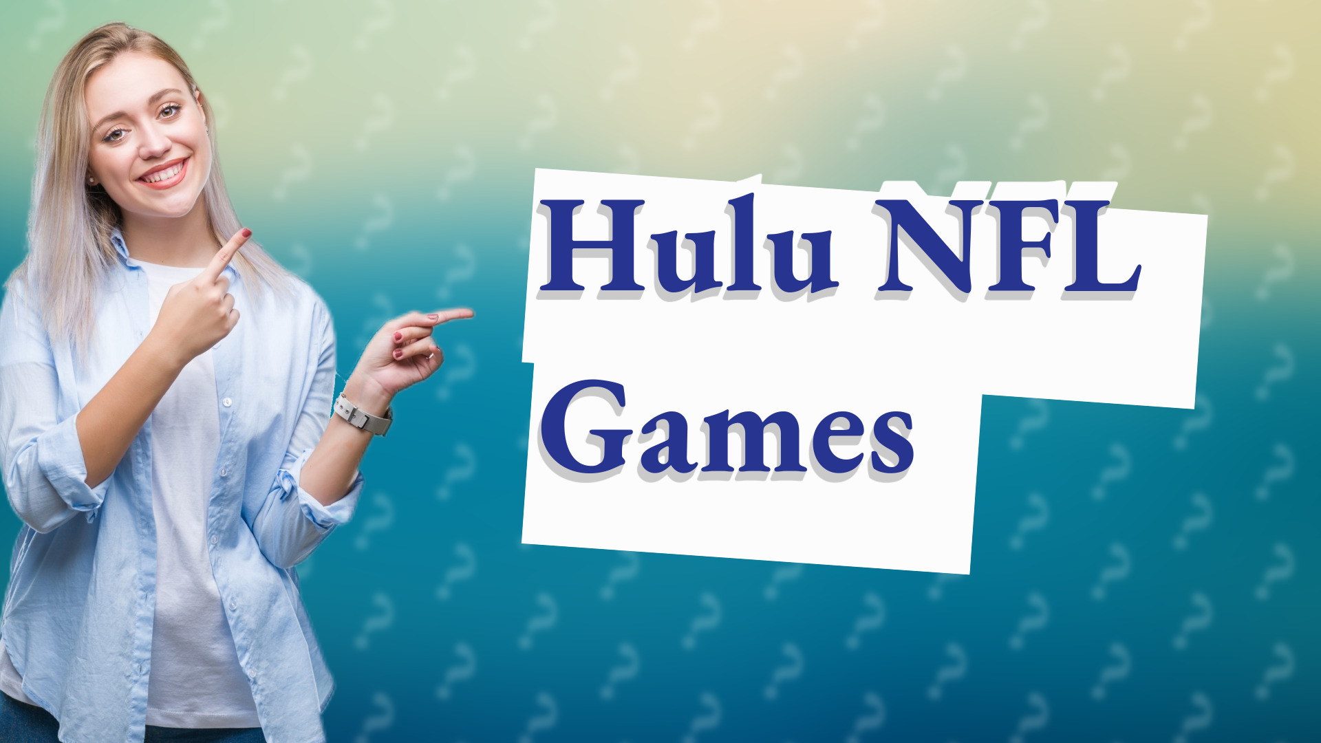 Hulu NFL Games