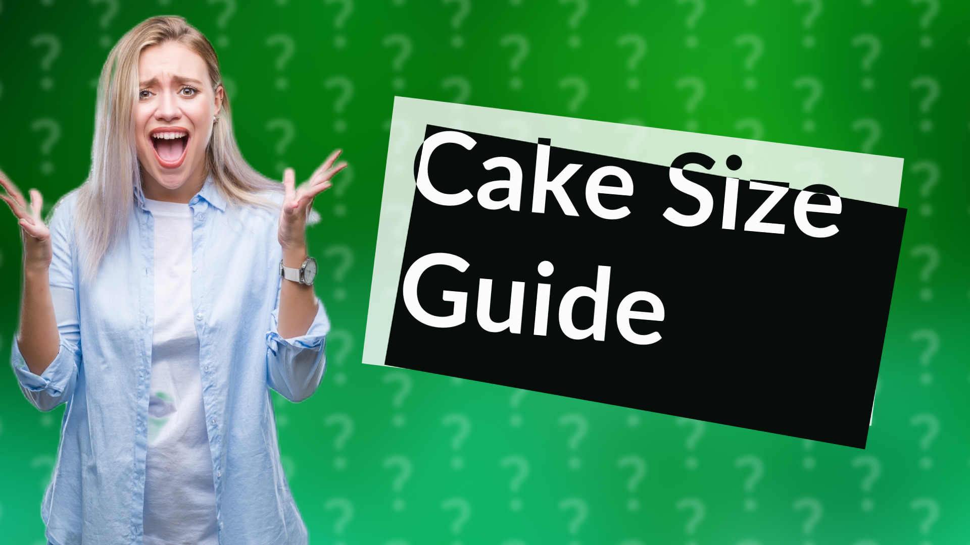 Cake Size Guide