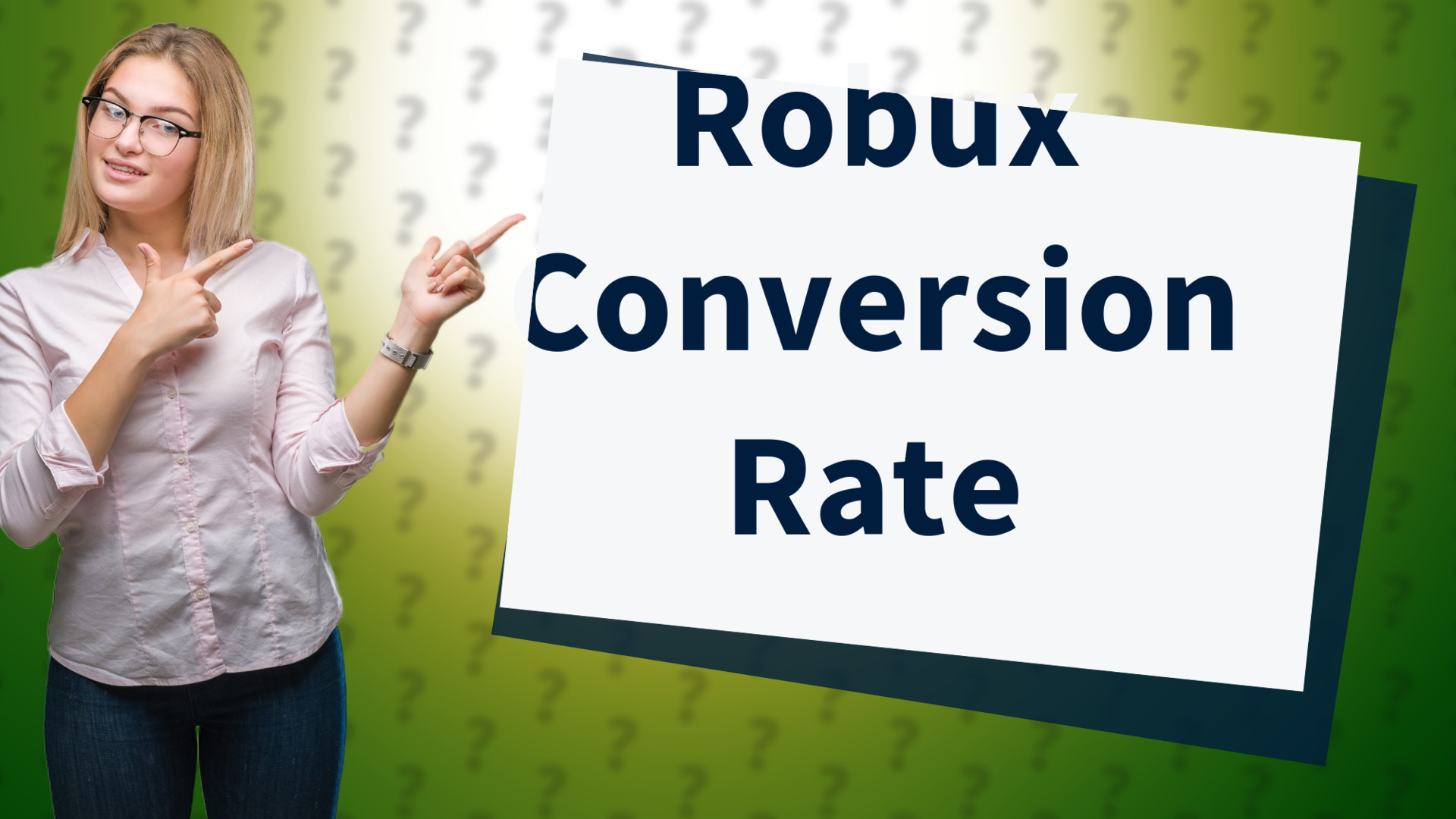 Robux Conversion Rate