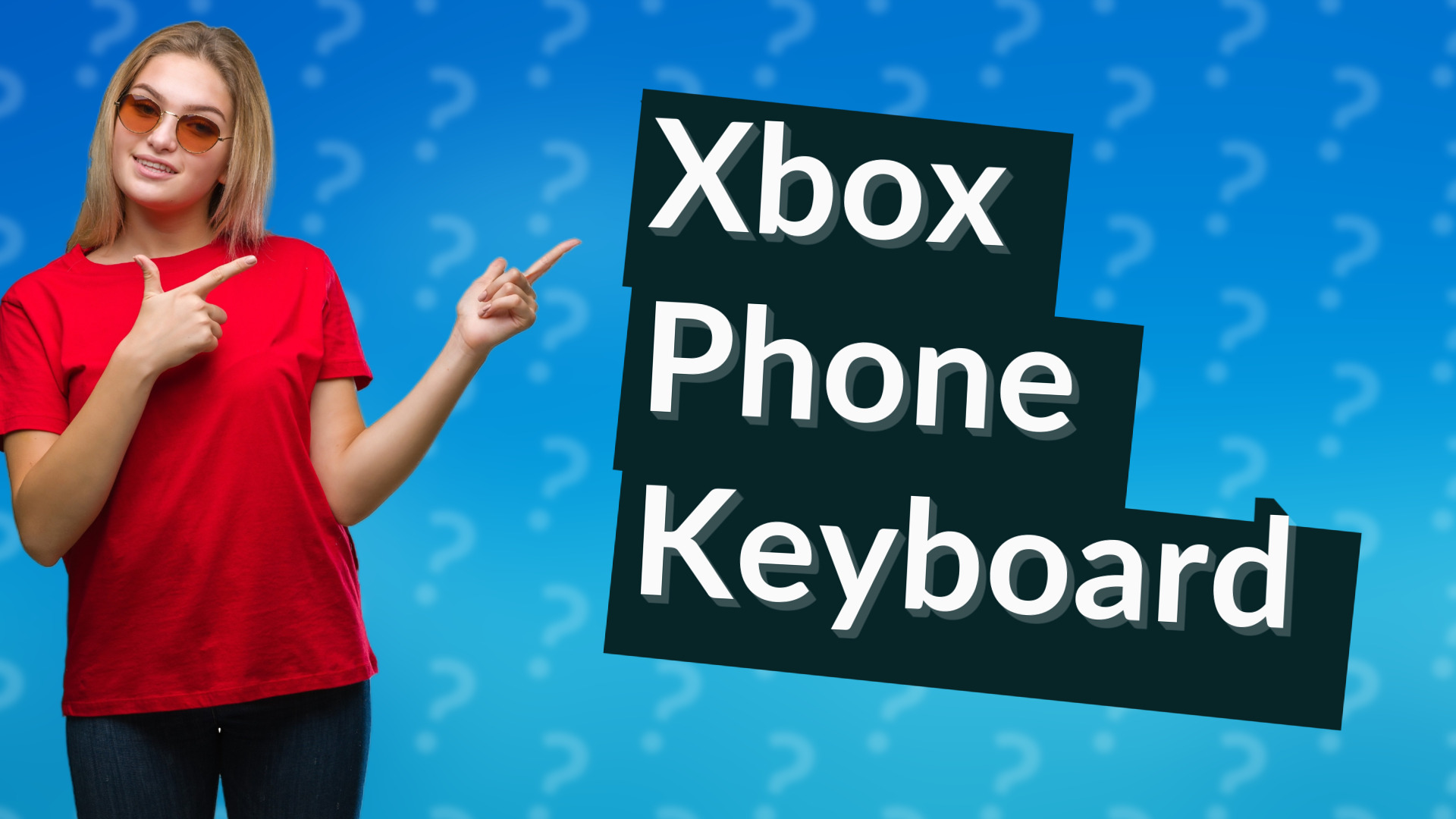 Xbox Phone Keyboard