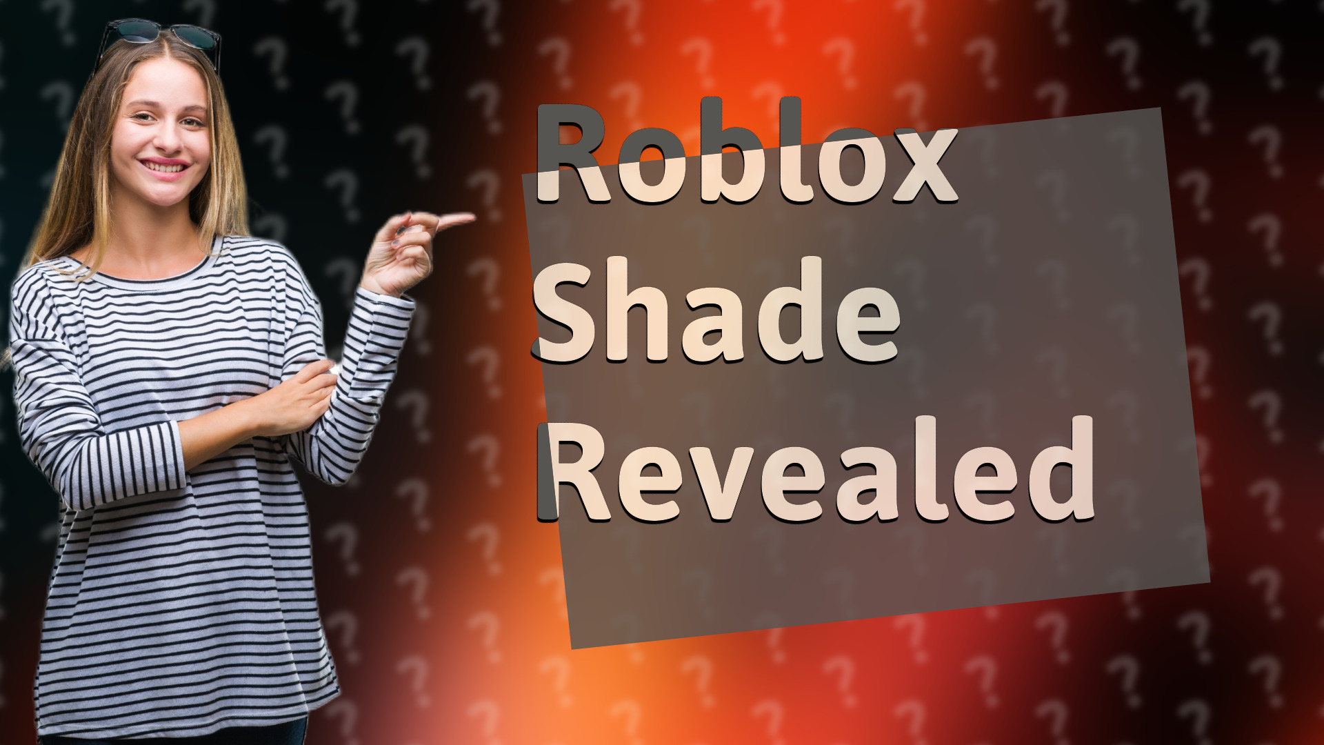Roblox Shade Revealed